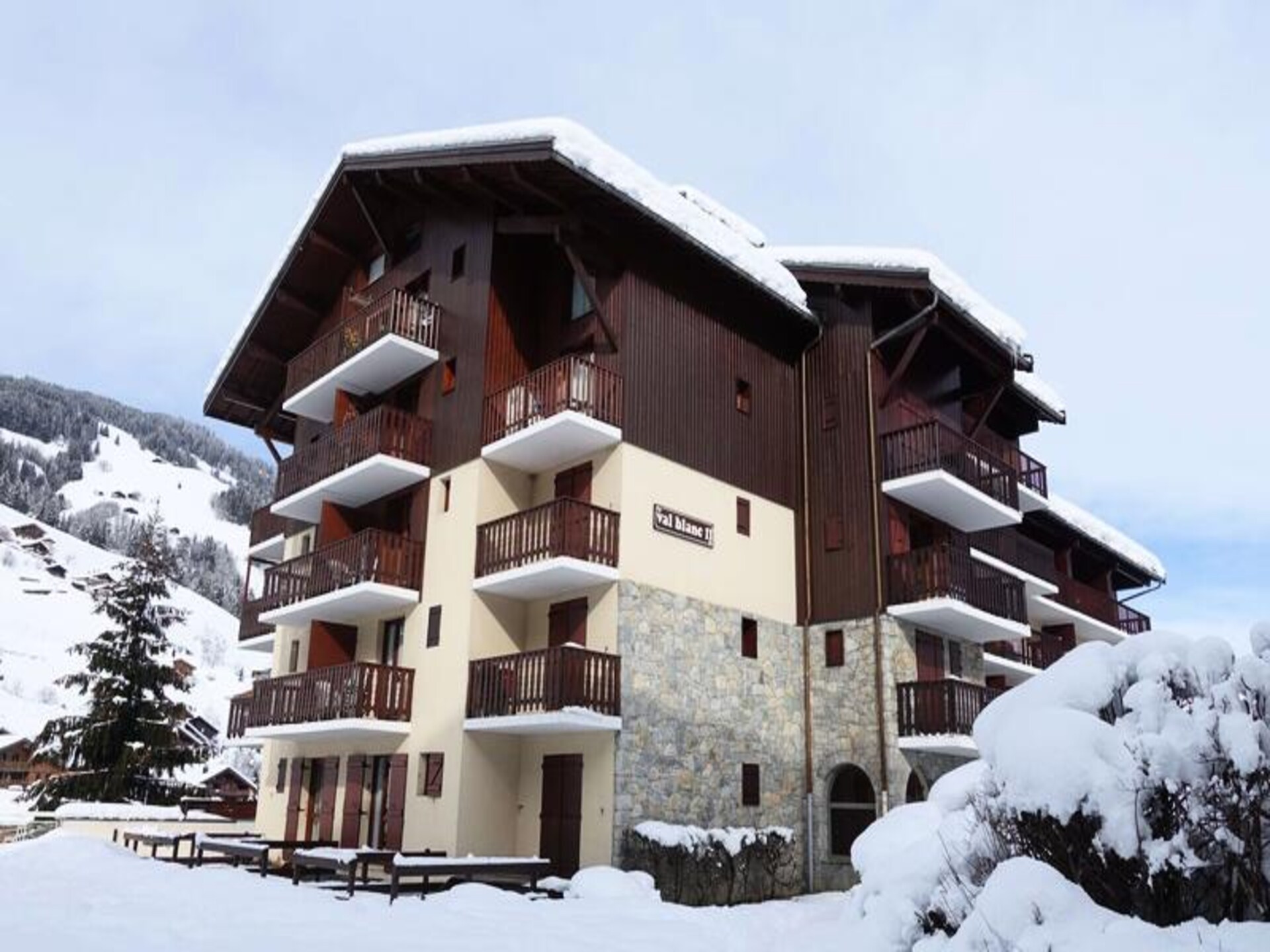 Knus appartement in Arêches-Beaufort met balkon en uitzicht op de Grand Mont - foto 13