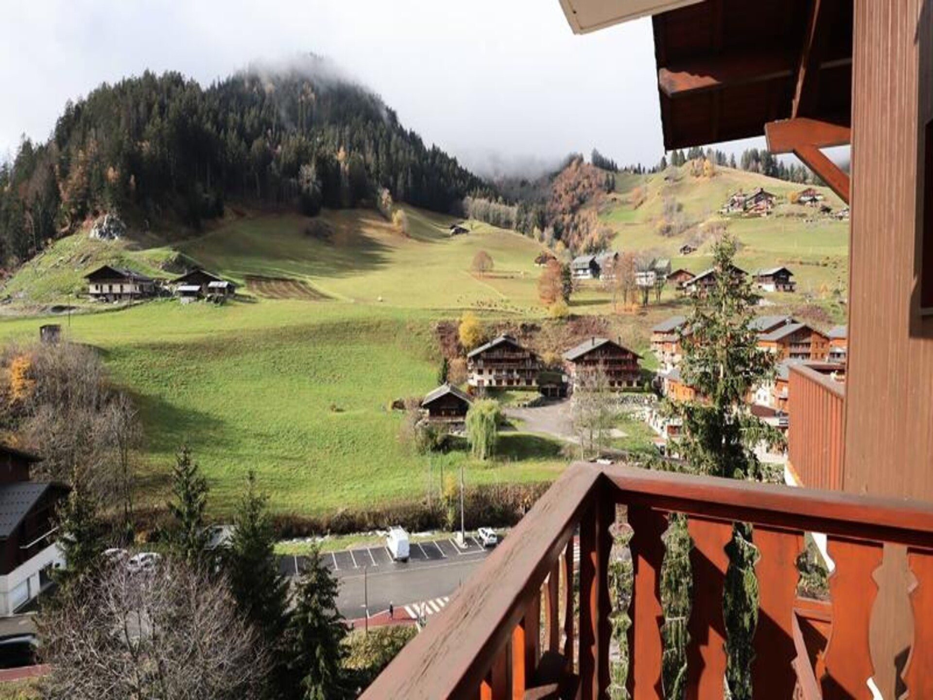 Knus appartement in Arêches-Beaufort met balkon en uitzicht op de Grand Mont - foto 14