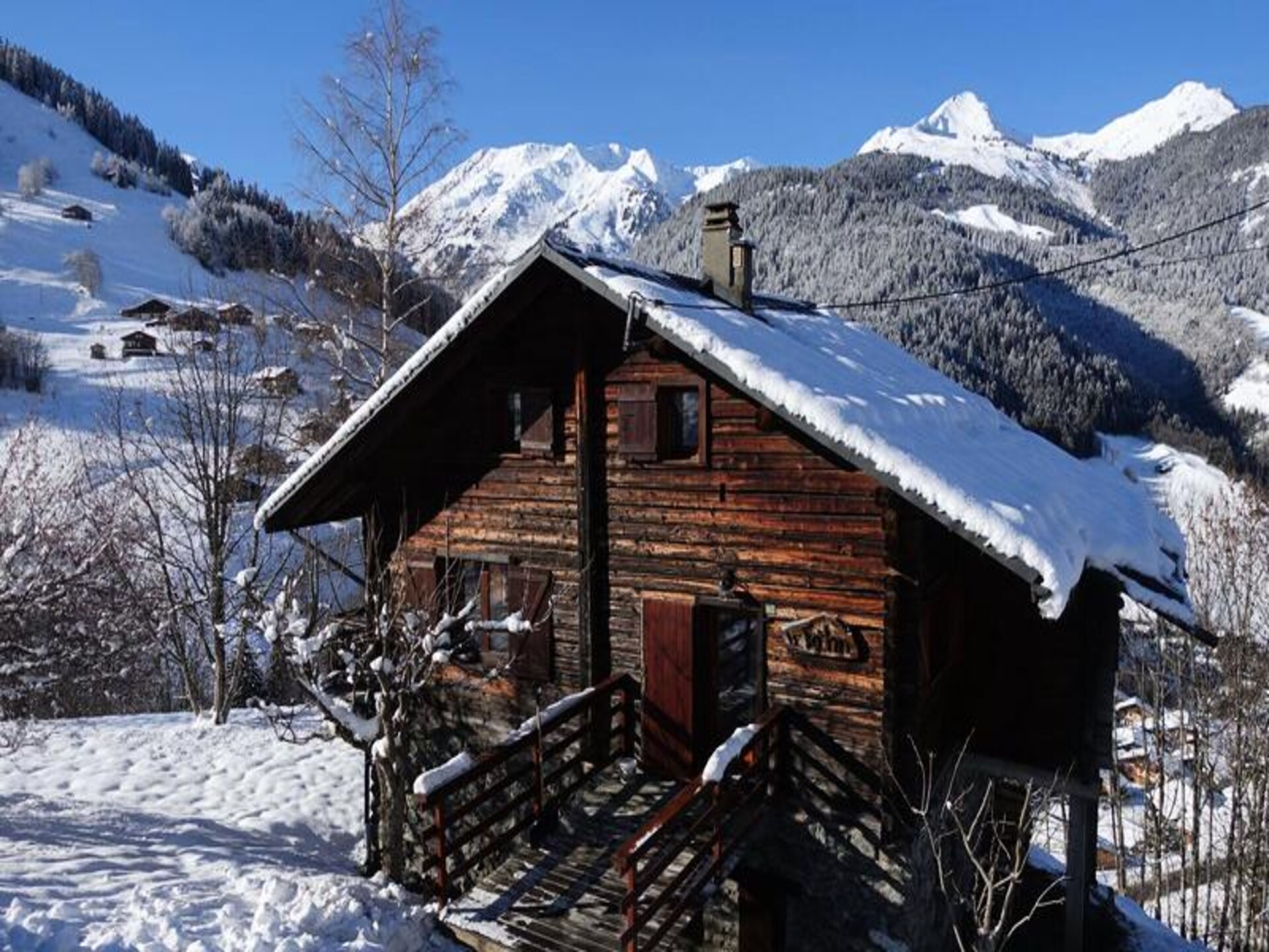 Chalet Le Foehn: ruim alpenappartement met panoramisch uitzicht in Beaufort - foto 4