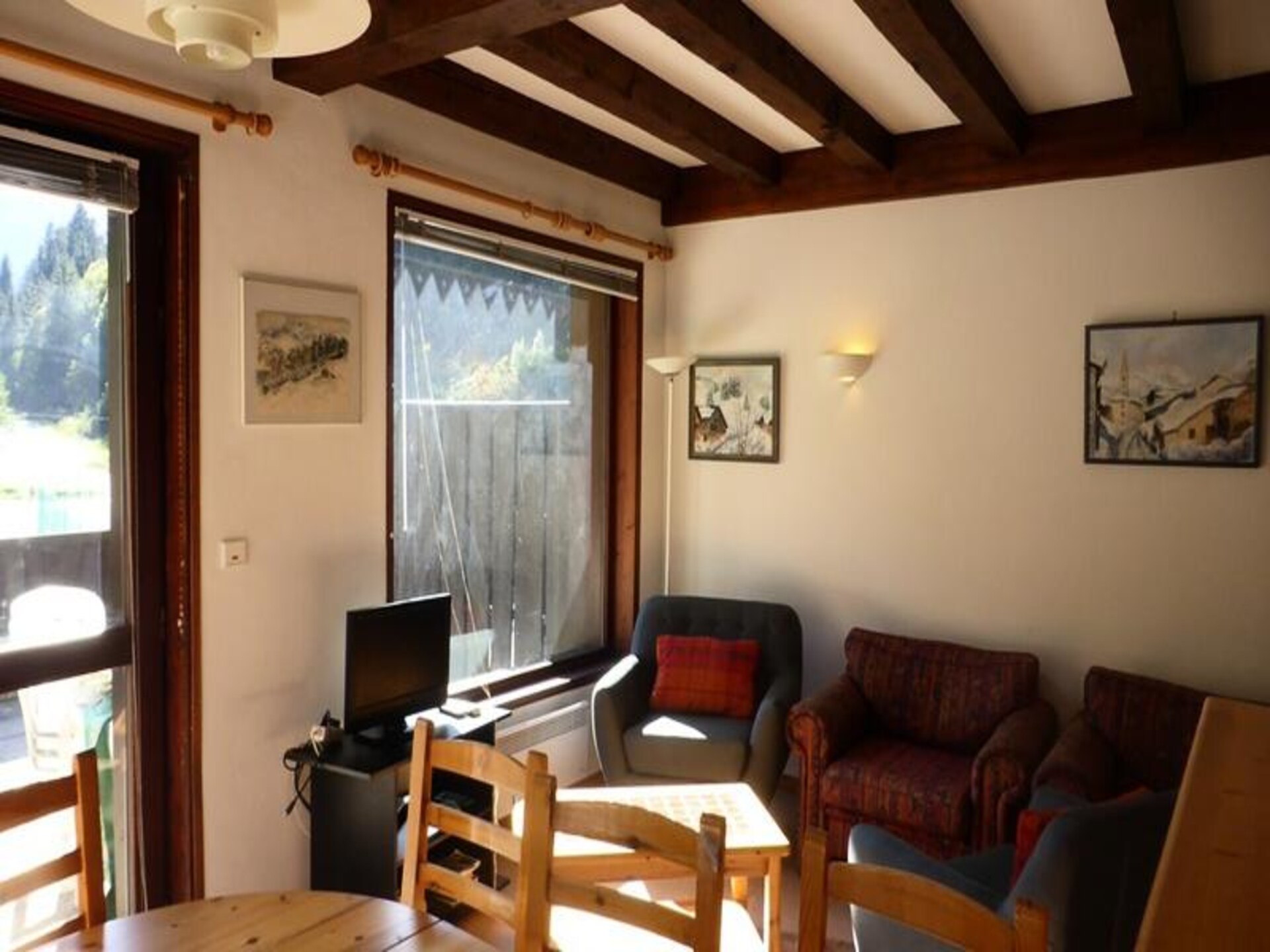 Zonnig appartement in Arêches-Beaufort, direct aan de piste - foto 5