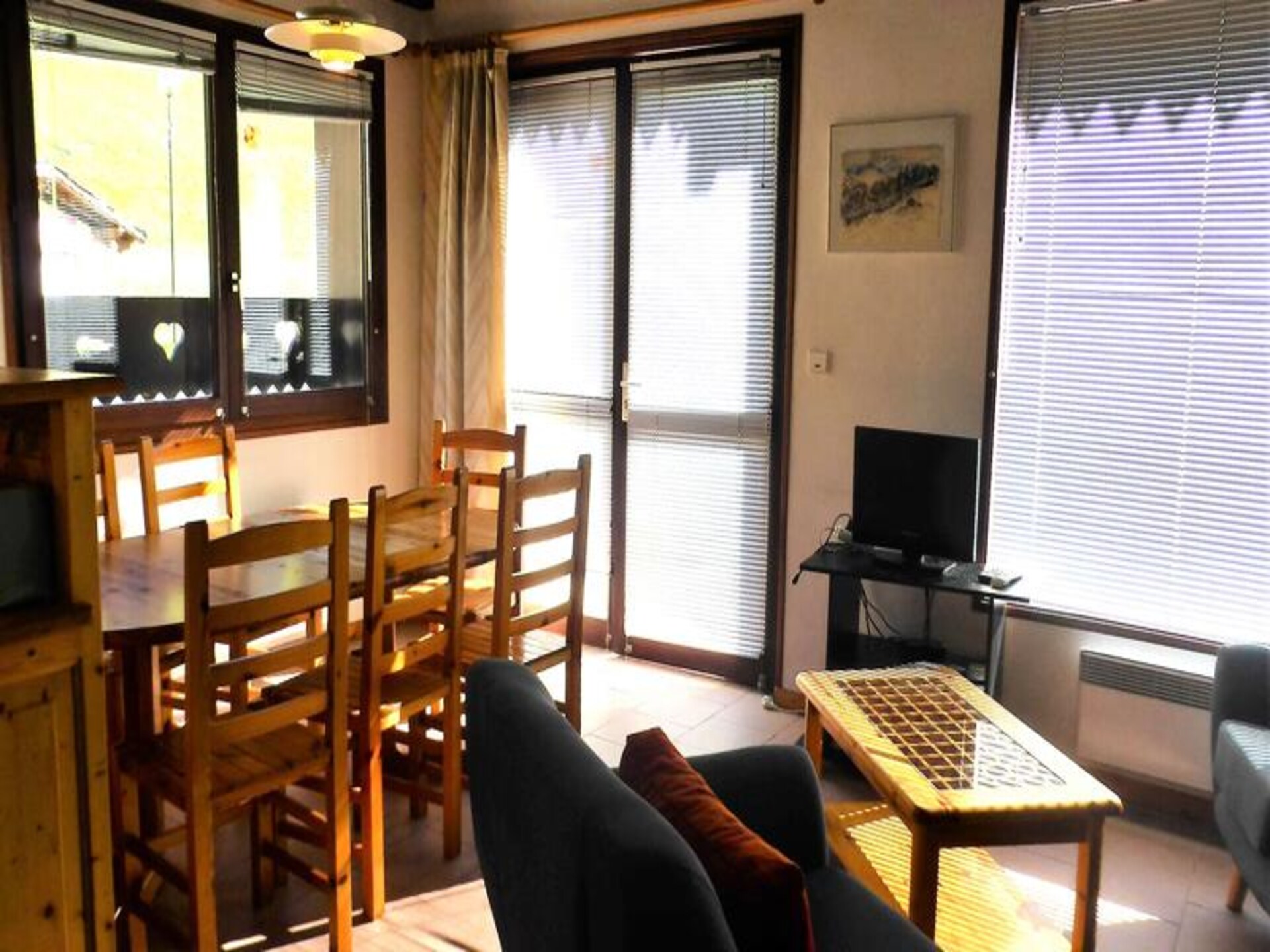 Zonnig appartement in Arêches-Beaufort, direct aan de piste - foto 10
