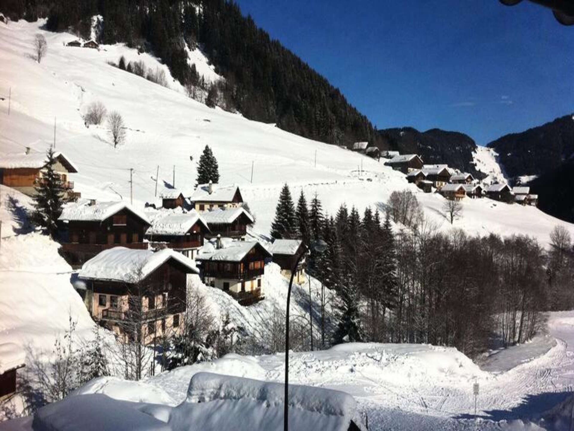 Knus appartement op de piste in Beaufort met uitzicht op de Alpen - foto 13