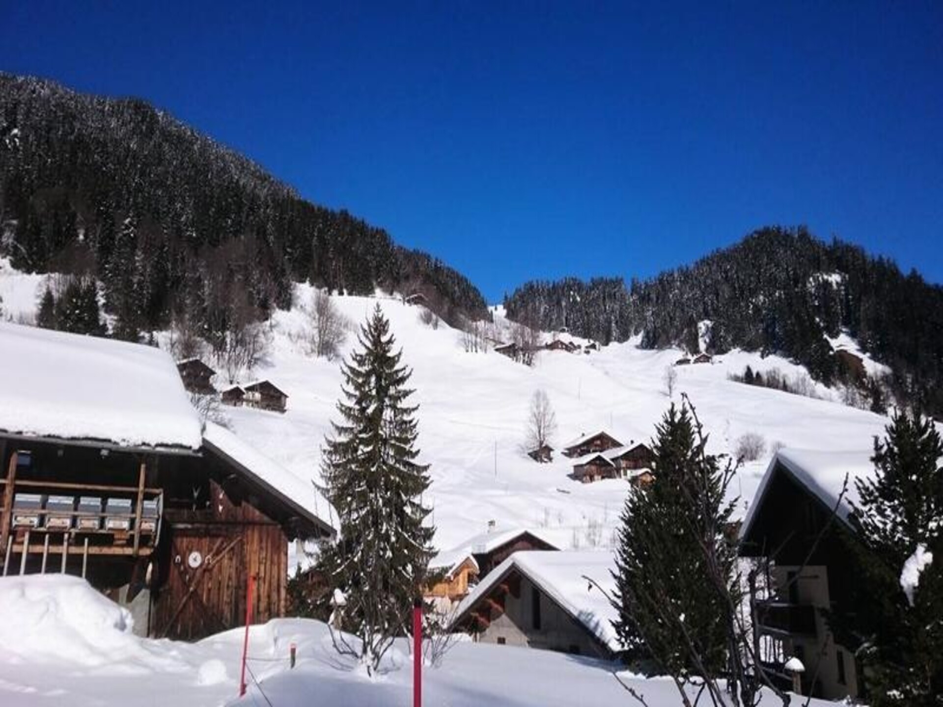 Appartement aan de piste in Beaufort met zonnig balkon en uitzicht - foto 12