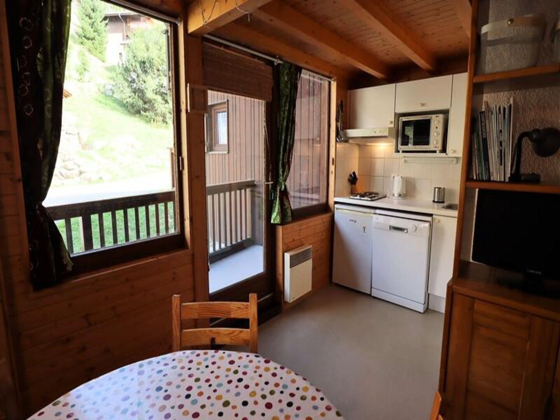 Knus appartement in Arêches-Beaufort met uitzicht op de Franse Alpen - foto 1