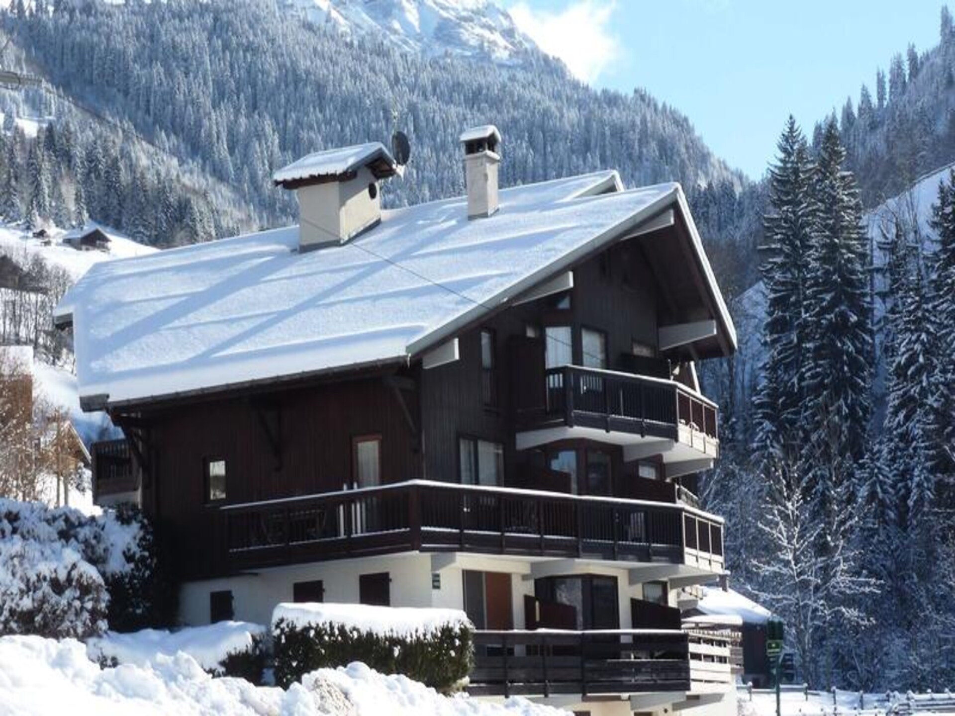Knus appartement in Arêches-Beaufort met uitzicht op de Franse Alpen - foto 9