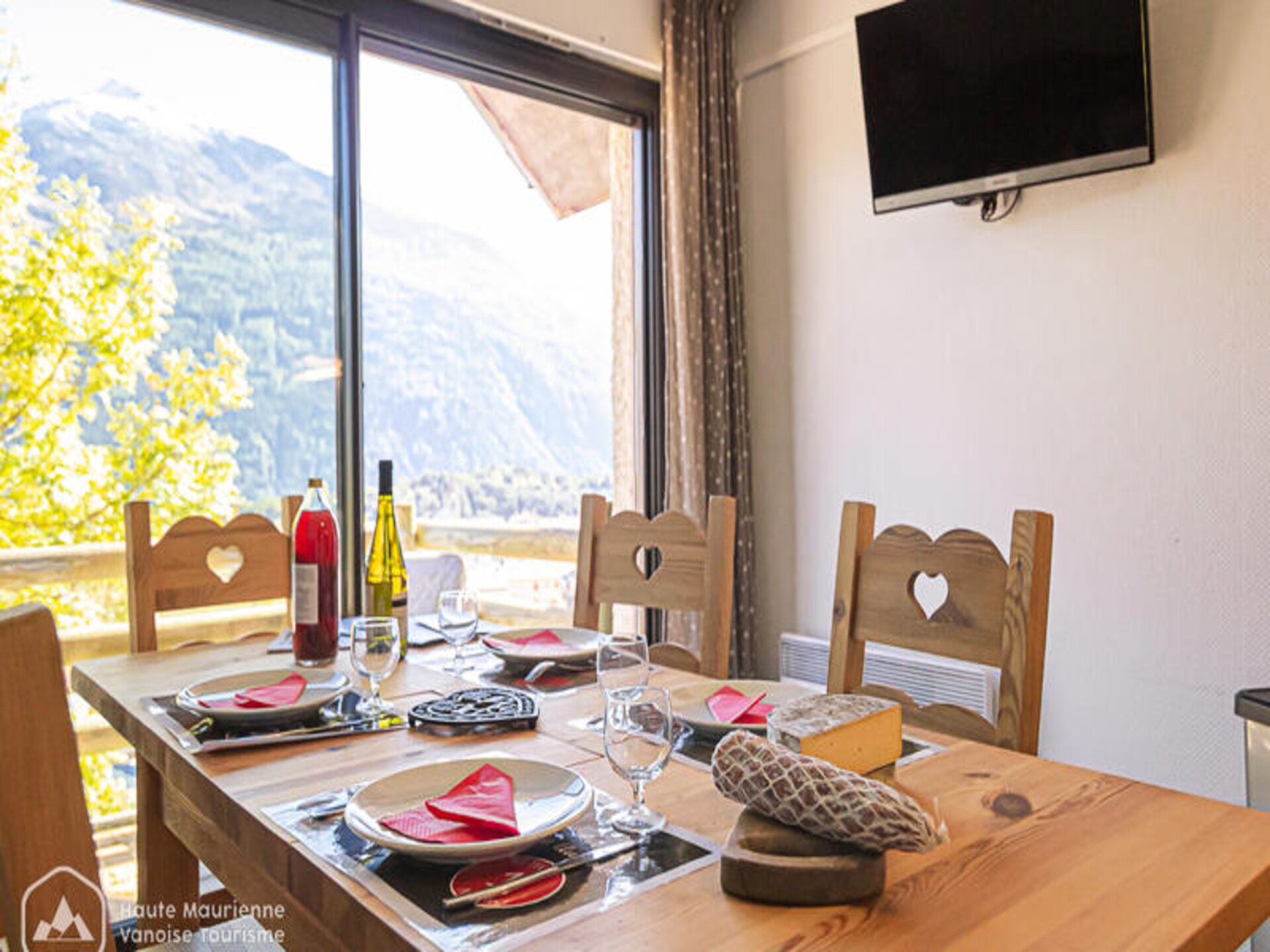 Appartement in Les Chalets De La Pyramide, Aussiois | 6 pers., skiliften op 100m - foto 1