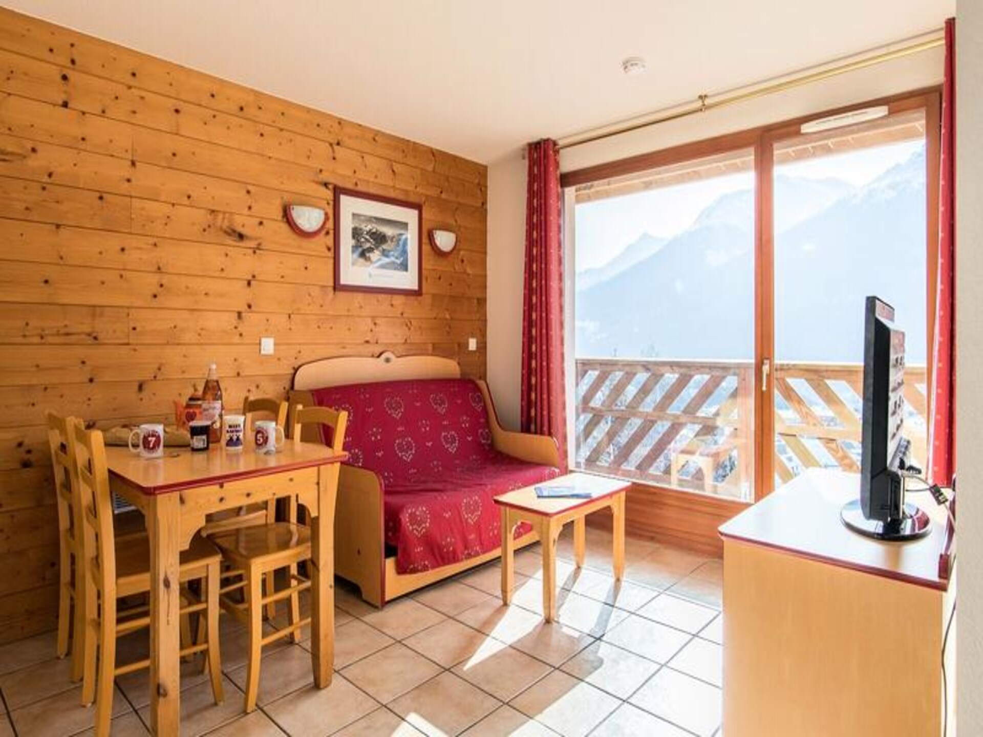 Appartement 4p aan de piste in Aussois met zwembad en sauna - foto 9
