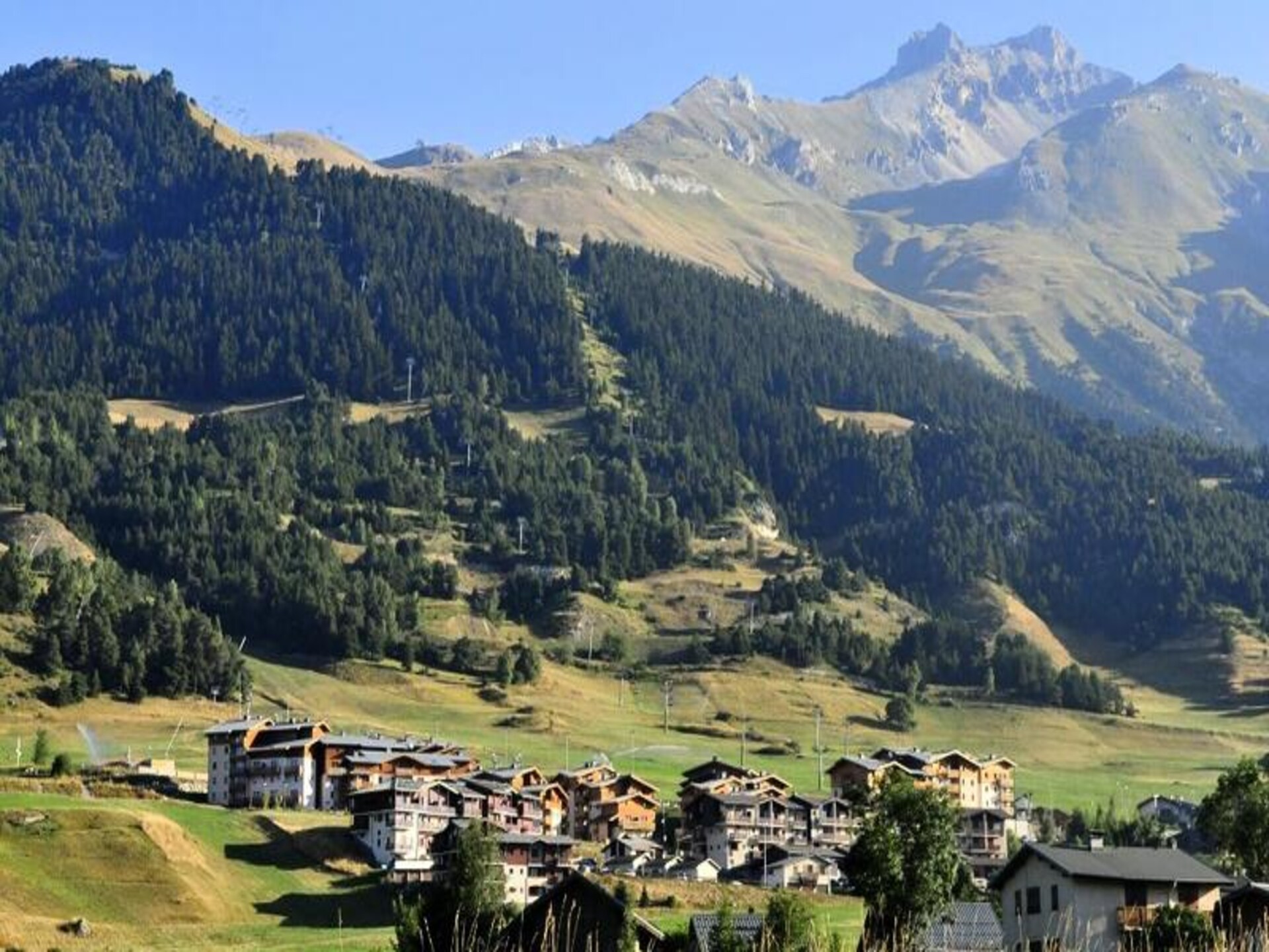 Appartement 6p in Aussois met zwembad, sauna en uitzicht op de Alpen - foto 8