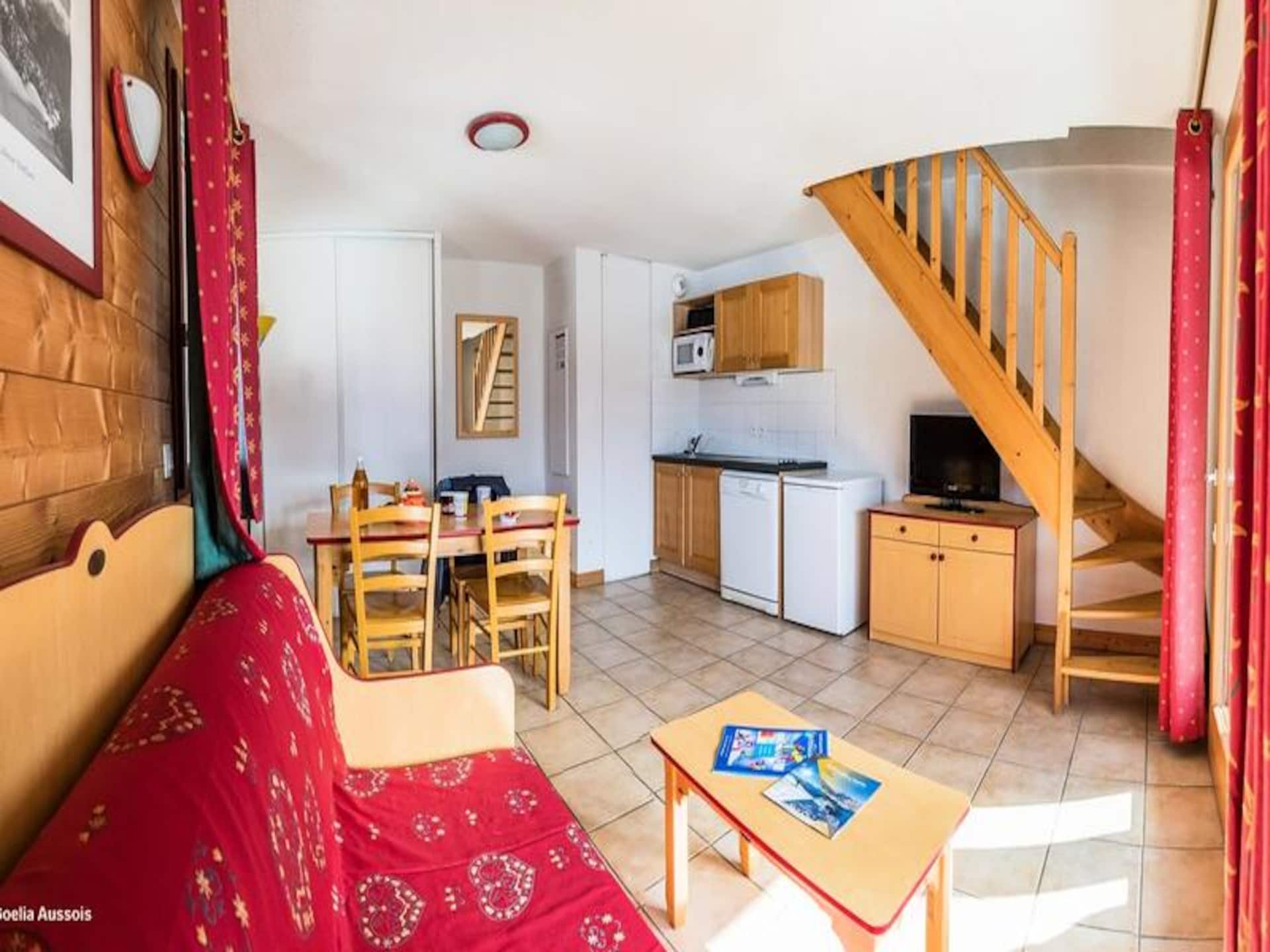 Appartement 6p in Aussois met zwembad, sauna en uitzicht op de Alpen - foto 10