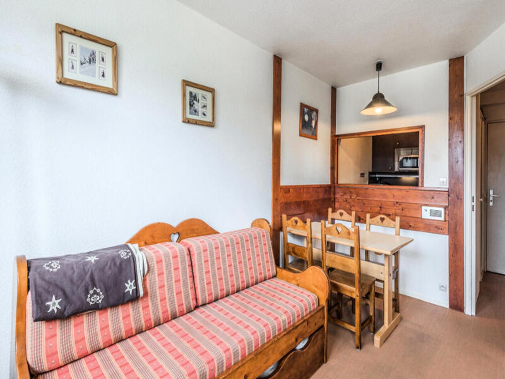 Knus appartement voor 4 in Avoriaz, direct bij de pistes en het Kinderdorp - foto 9