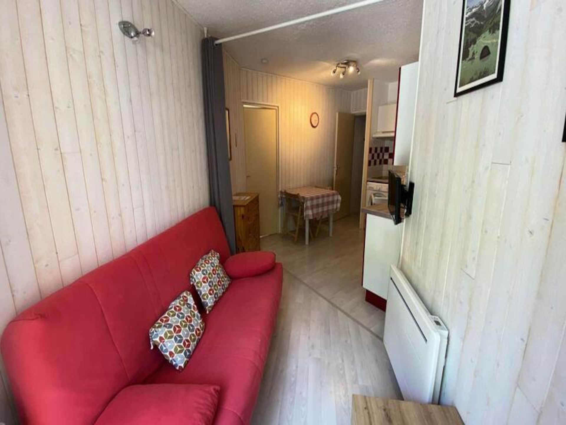 Knus appartement op het zuiden in Bareges met uitzicht op de Pyreneeën - foto 3