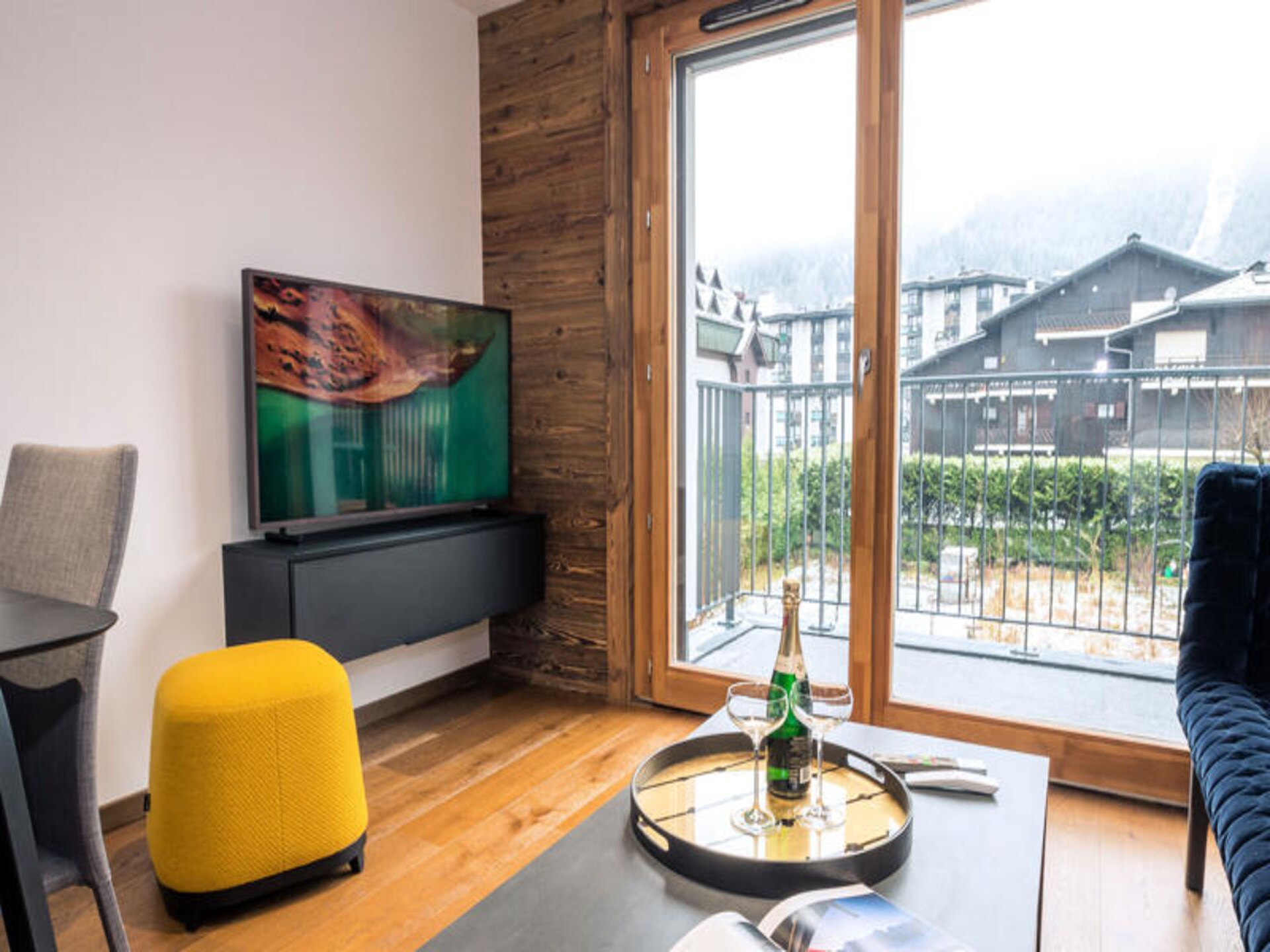 Knus appartement met balkon en zicht op Brévent in het hart van Chamonix - foto 10