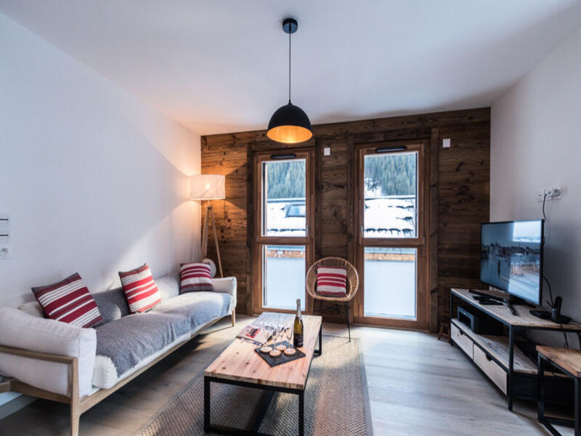 Ruim 3-slaapkamer duplex appartement met balkon en bergzicht in Chamonix - foto 17