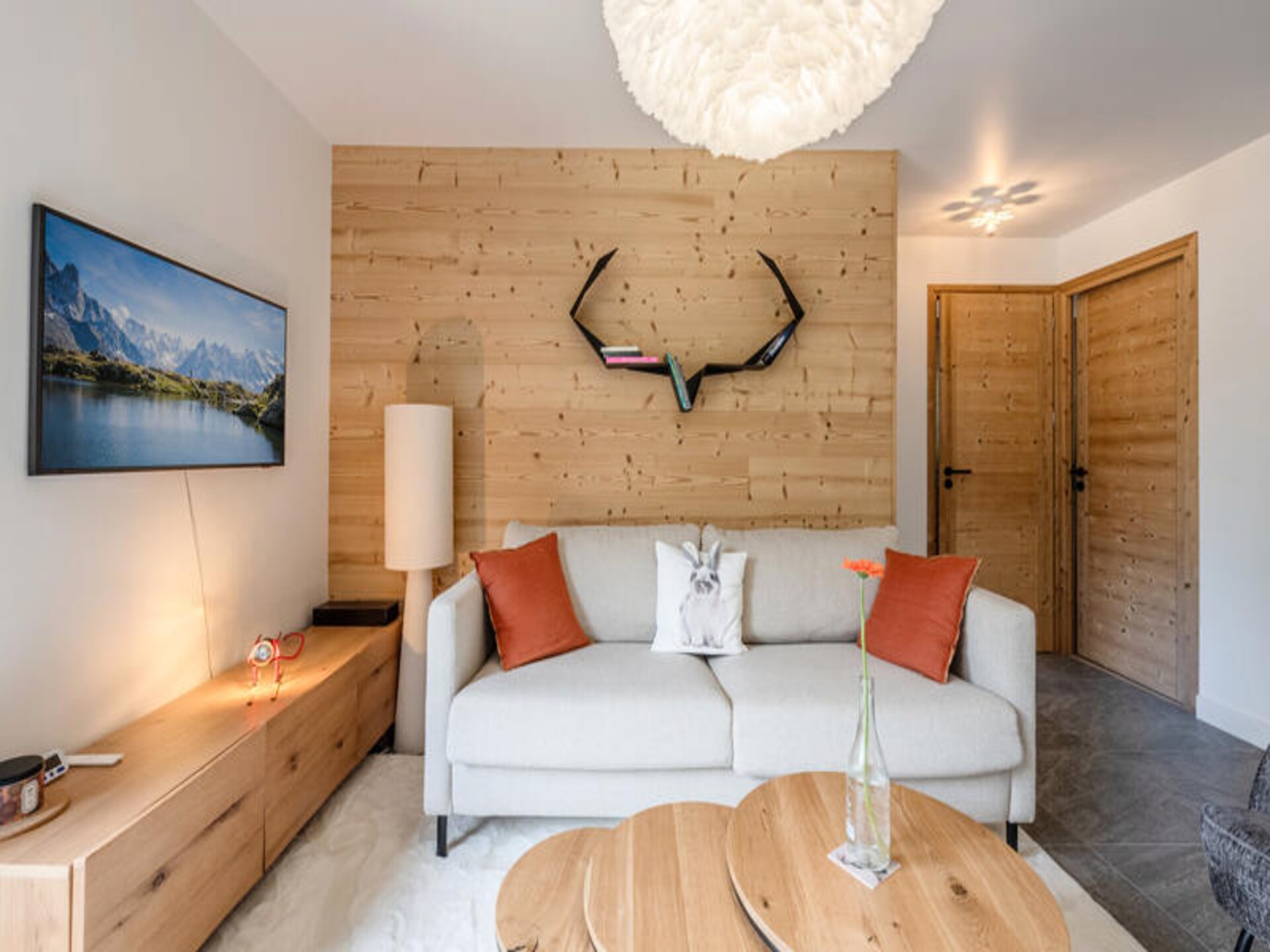 Stijlvol appartement aan de voet van de Mont Blanc met tuin en bergzicht - foto 7