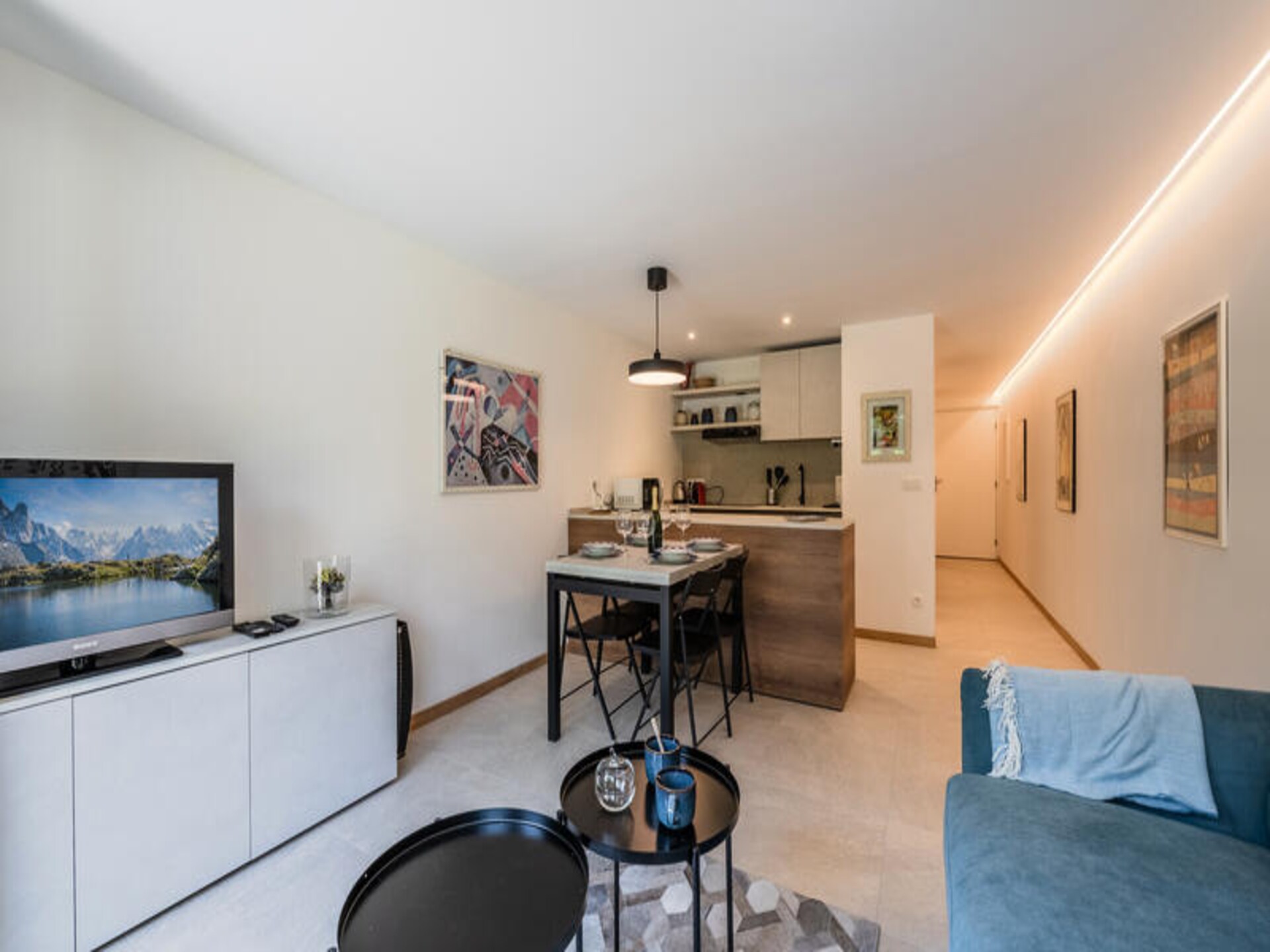 Knus appartement met tuin en uitzicht op Les Drus in Chamonix - foto 16