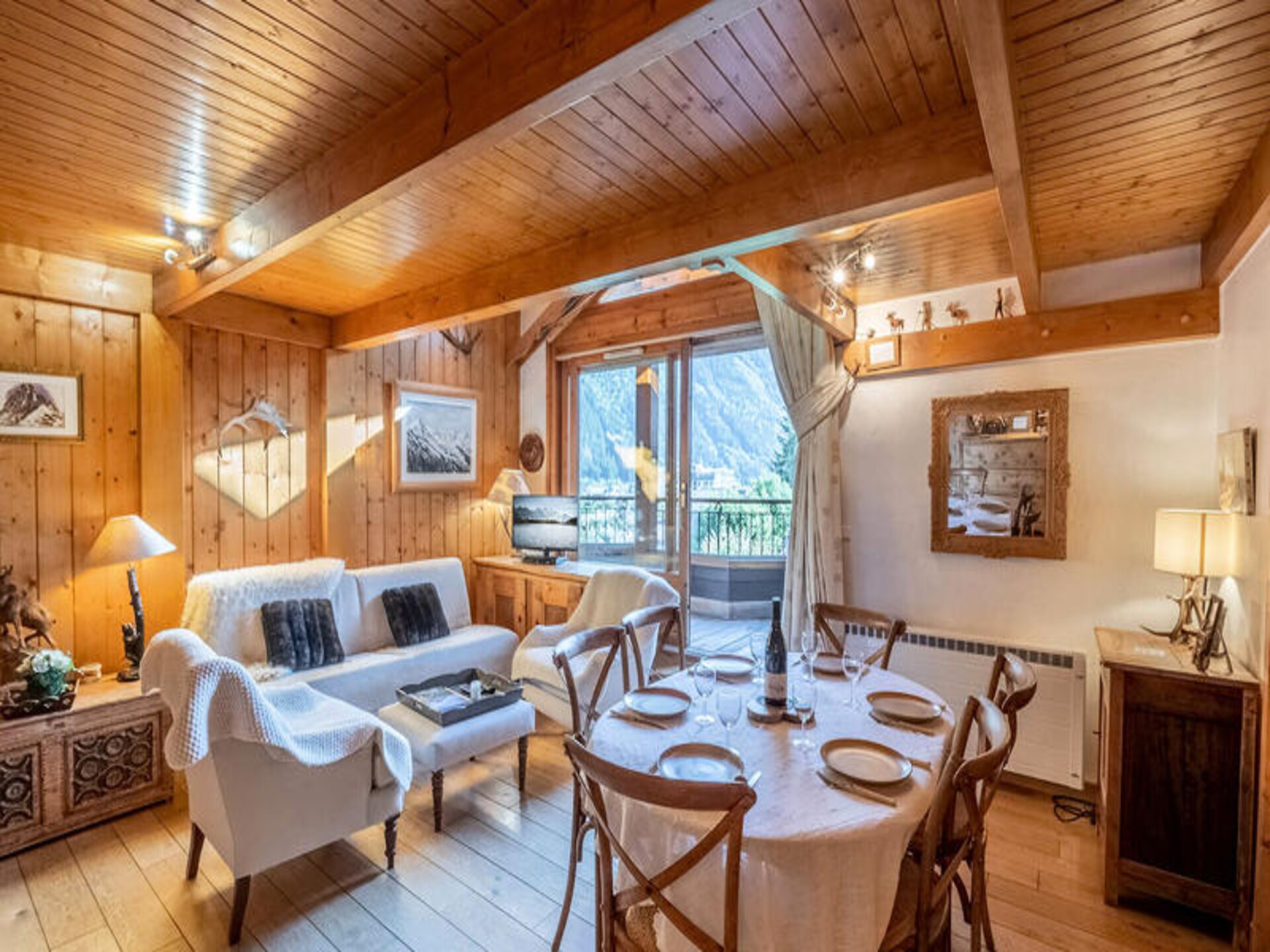 Stijlvol appartement in Chamonix met panoramisch uitzicht op de Mont Blanc - foto 4