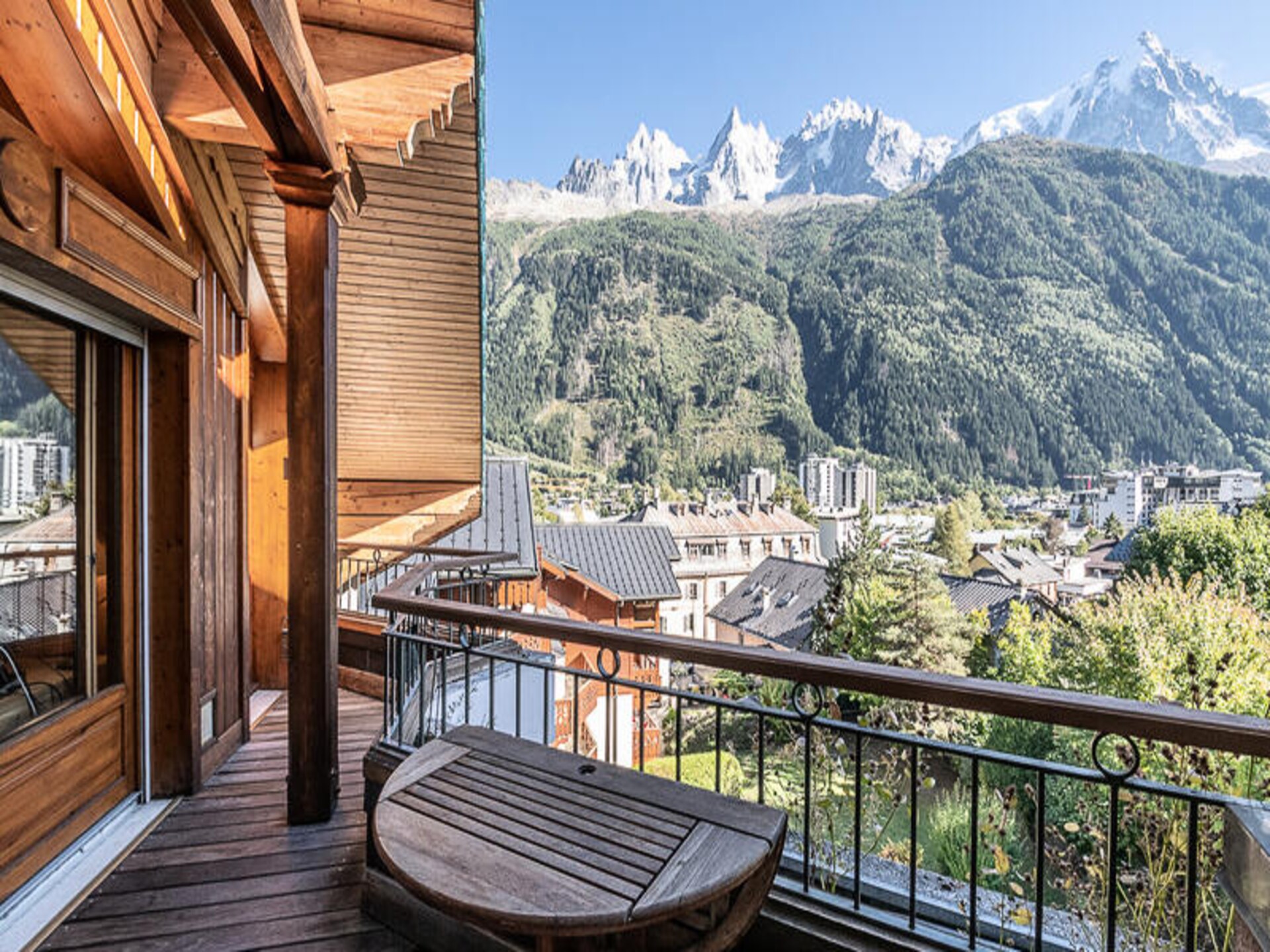 Stijlvol appartement in Chamonix met panoramisch uitzicht op de Mont Blanc - foto 16