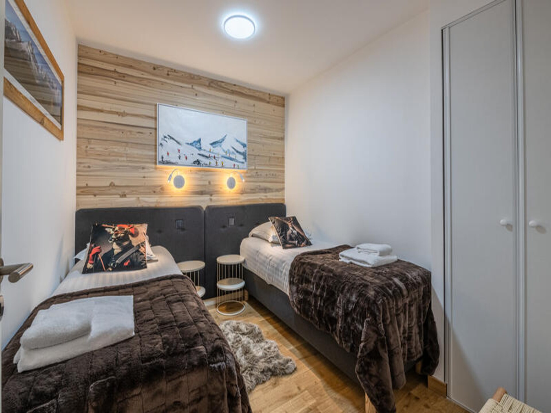 Modern appartement in Les Houches met uitzicht, vlakbij de Bellevue-kabelbaan - foto 11
