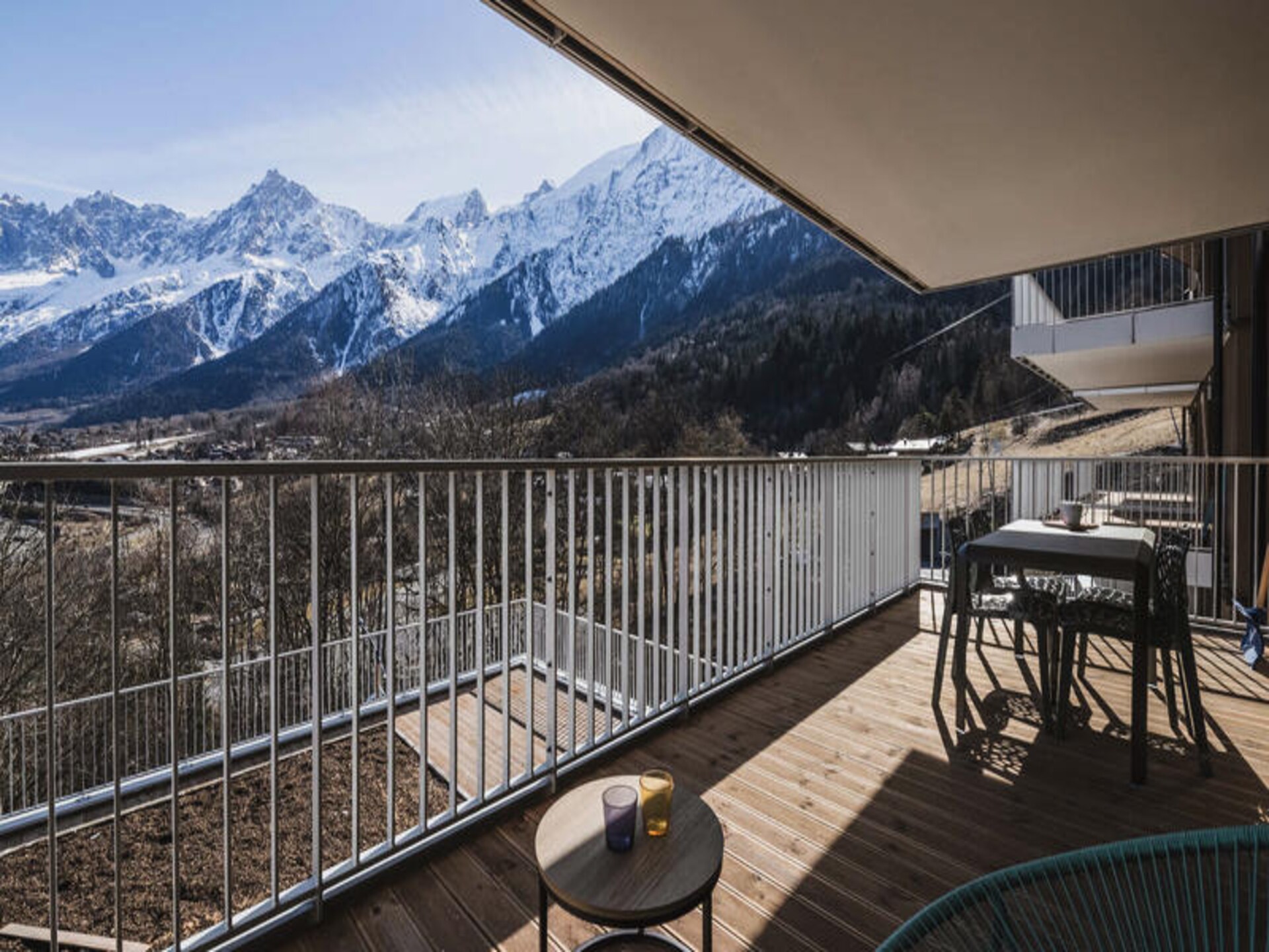 Modern appartement in Les Houches met uitzicht, vlakbij de Bellevue-kabelbaan - foto 15