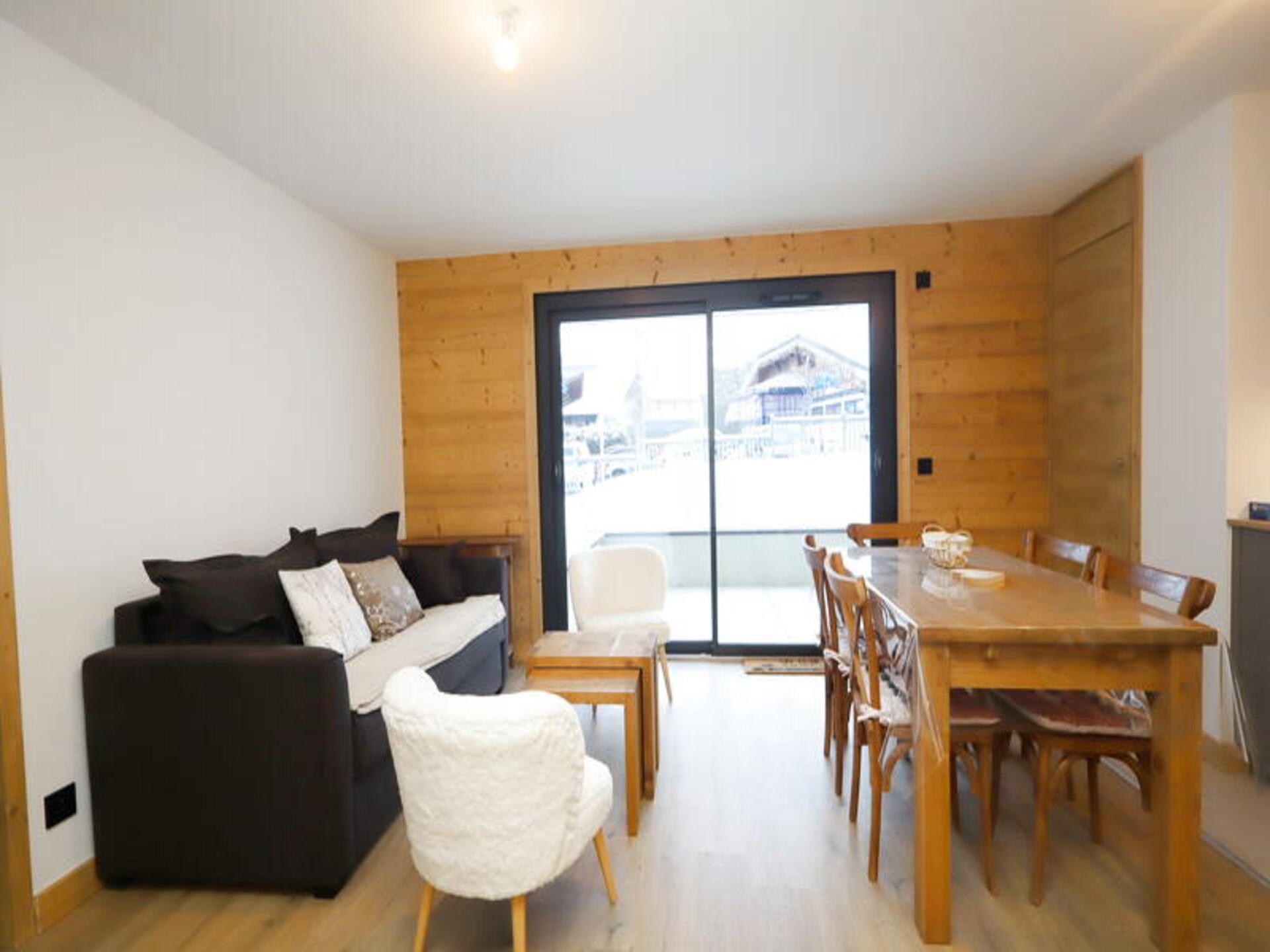 Appartement aan de voet van de Mont Blanc met oostelijk uitzicht in Les Houches - foto 3