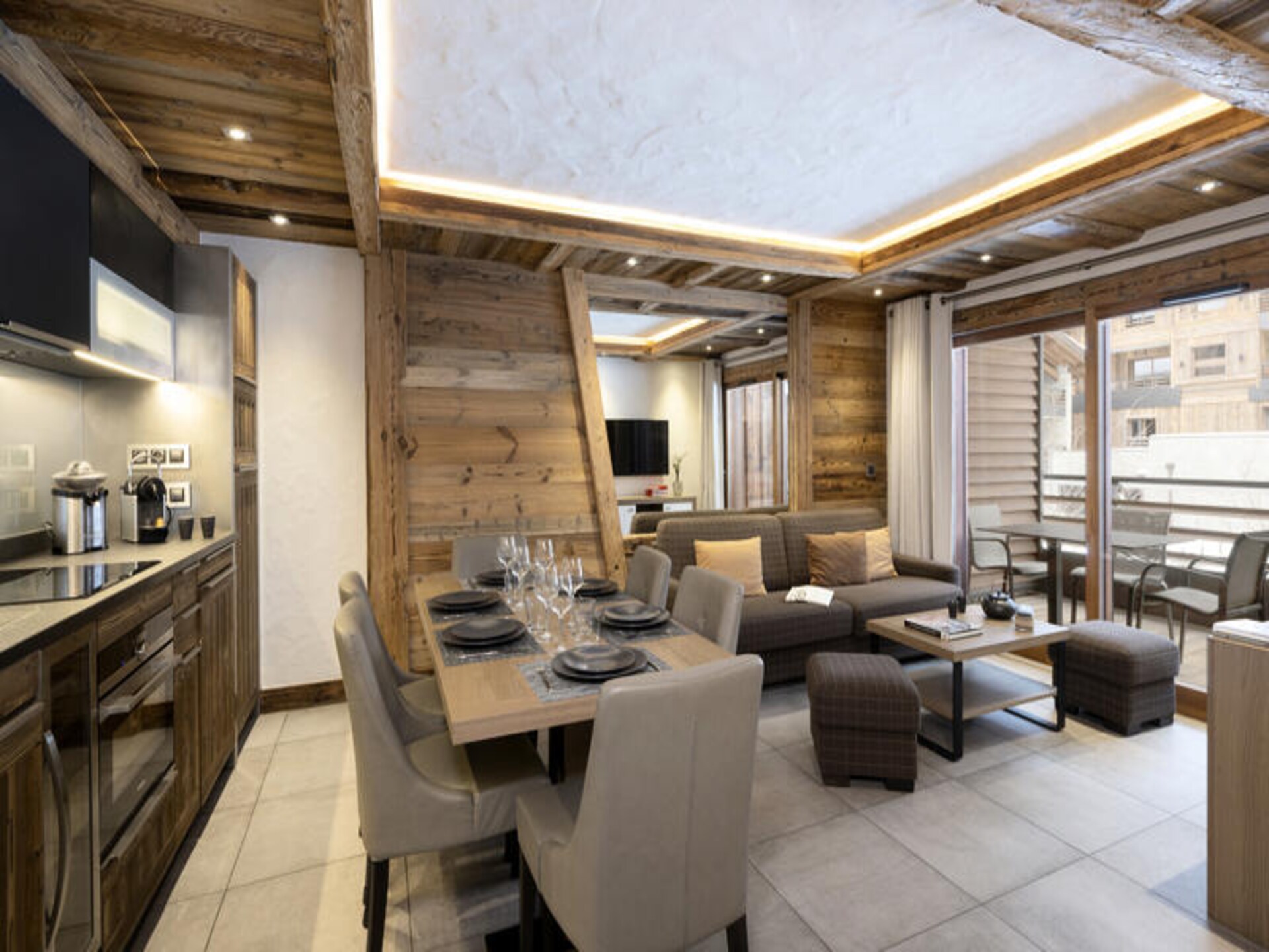 Luxe 5-sterren appartement voor 6 personen in Chamonix, 50m van Aiguille du Midi - foto 11