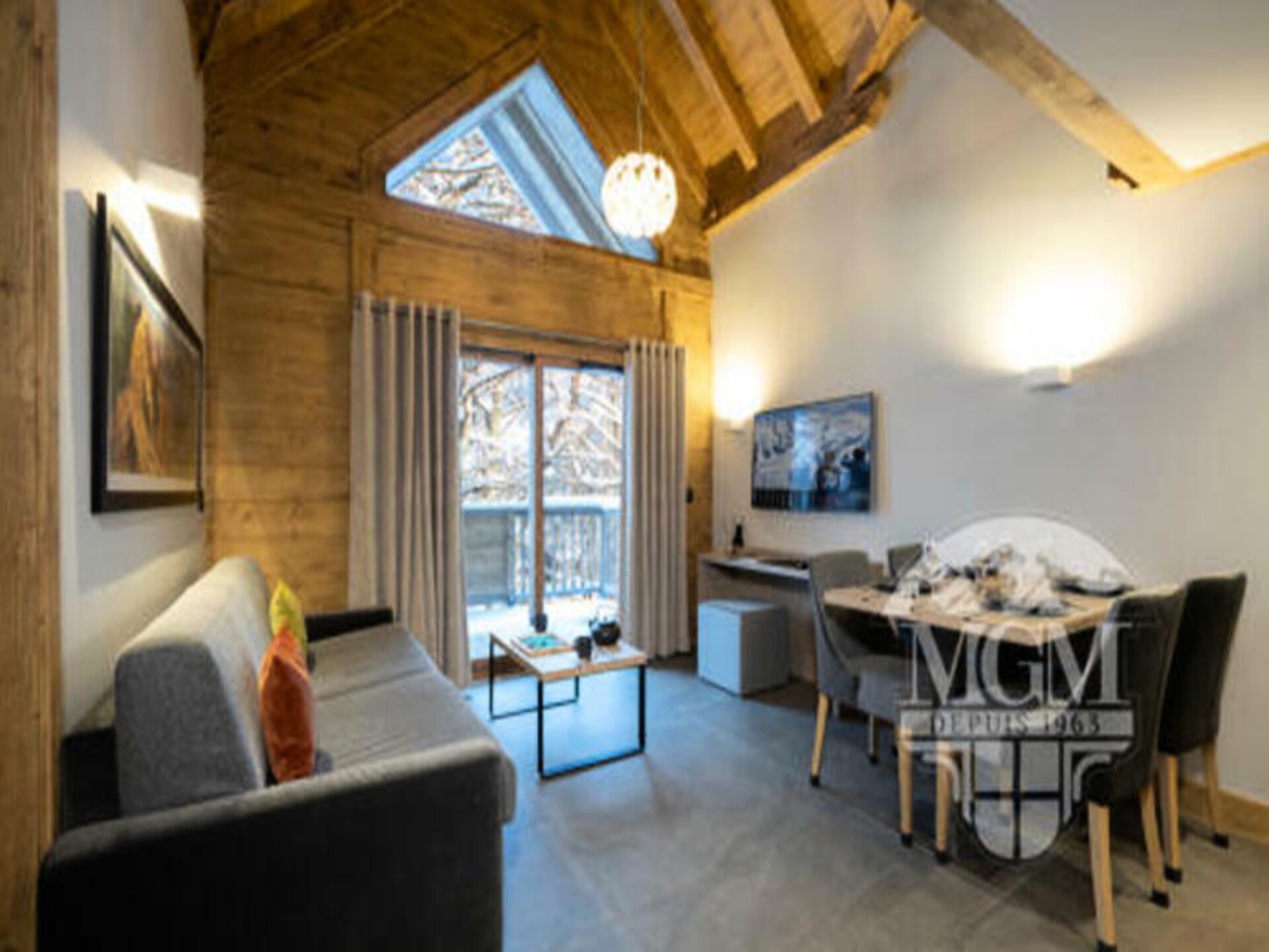 Résidence Chalets Elena – Luxe appartement in Les Houches met zwembad & spa - foto 13