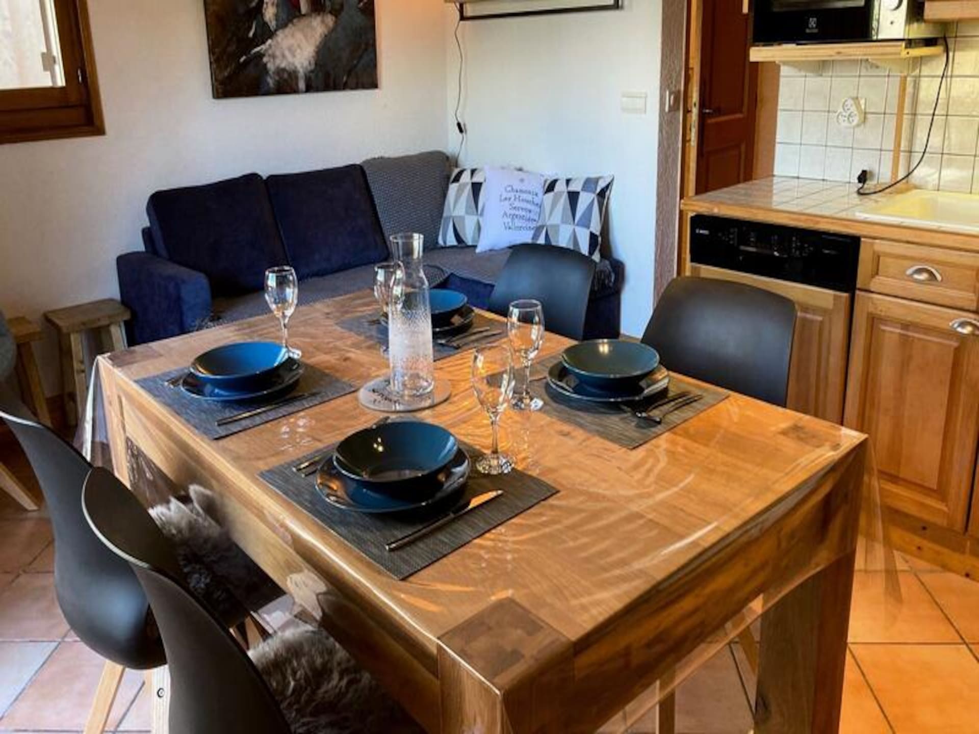 Knus appartement met balkon en uitzicht op de Mont Blanc - foto 2