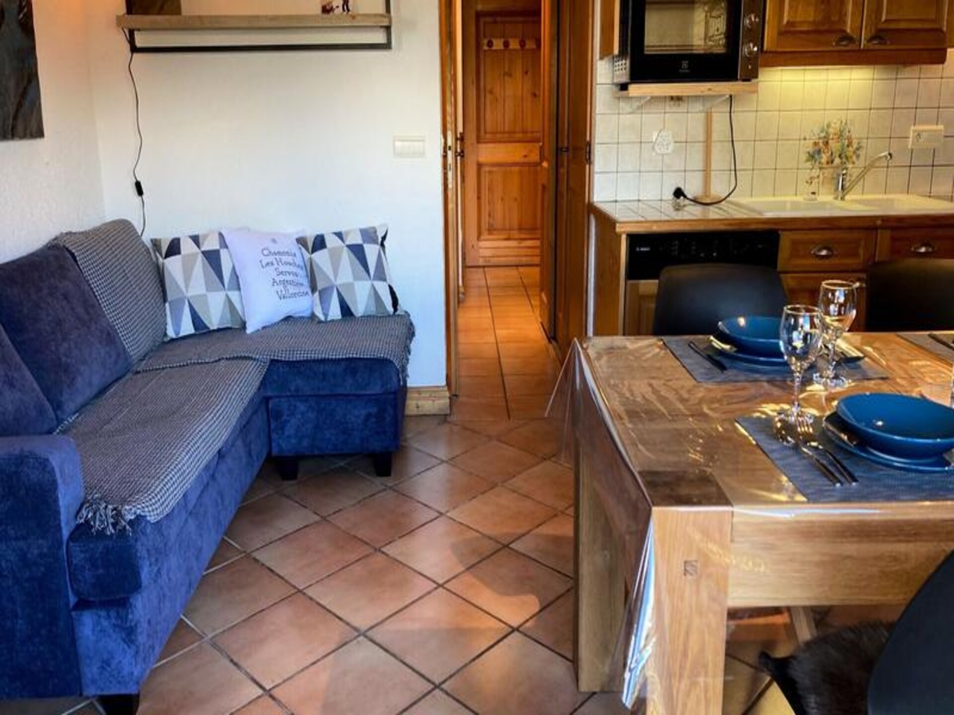 Knus appartement met balkon en uitzicht op de Mont Blanc - foto 3