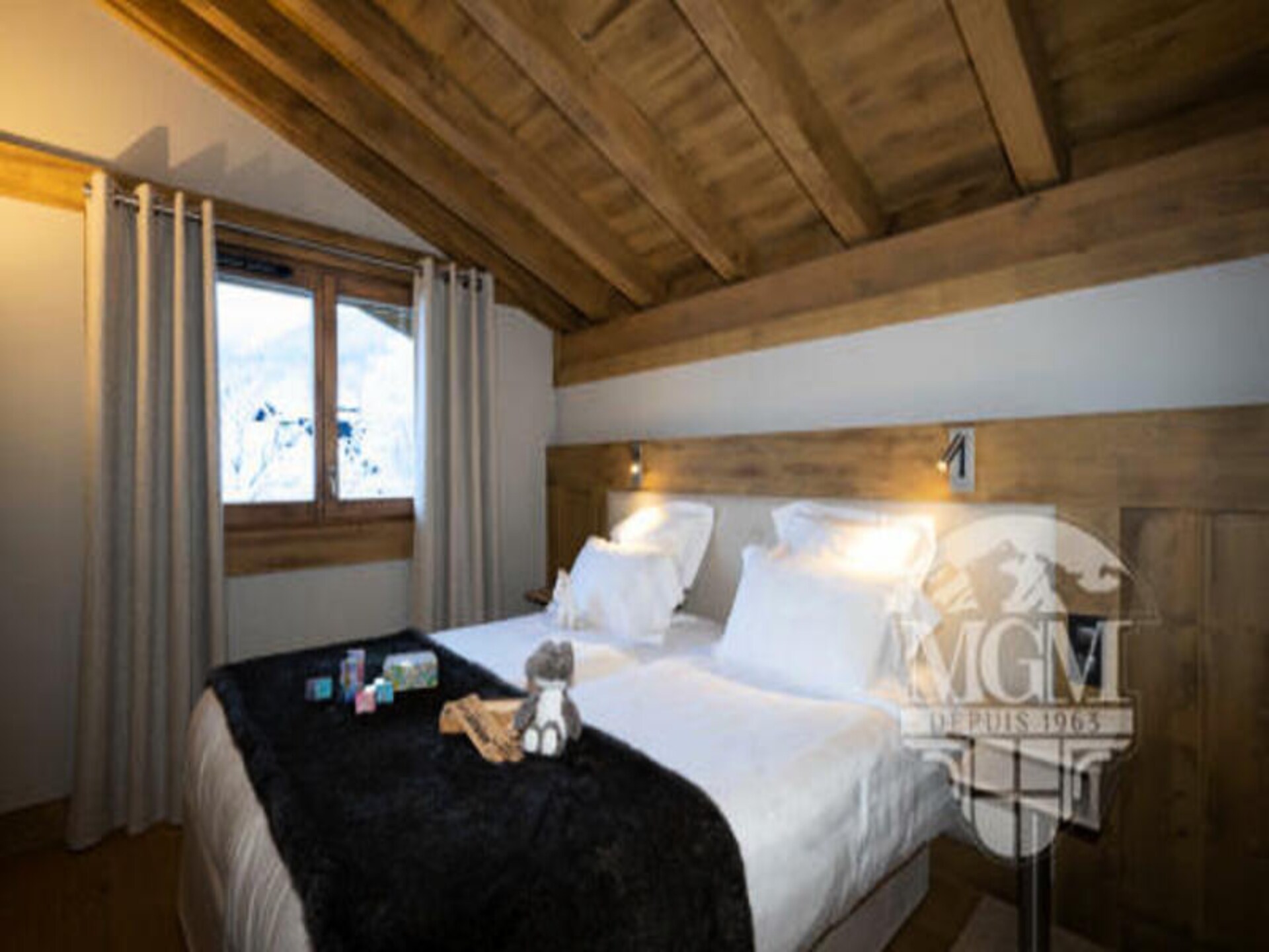 Luxe 8-persoons appartement in Les Houches met zwembad, sauna en Mont Blanc uitzicht - foto 16