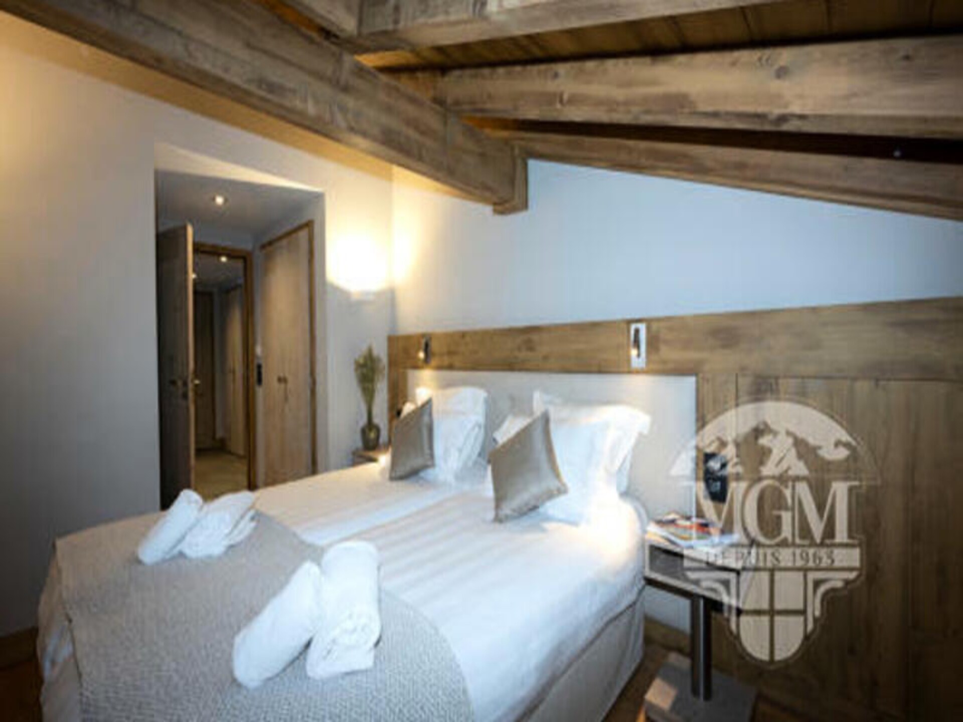Luxe 8-persoons appartement in Les Houches met zwembad, sauna en Mont Blanc uitzicht - foto 17