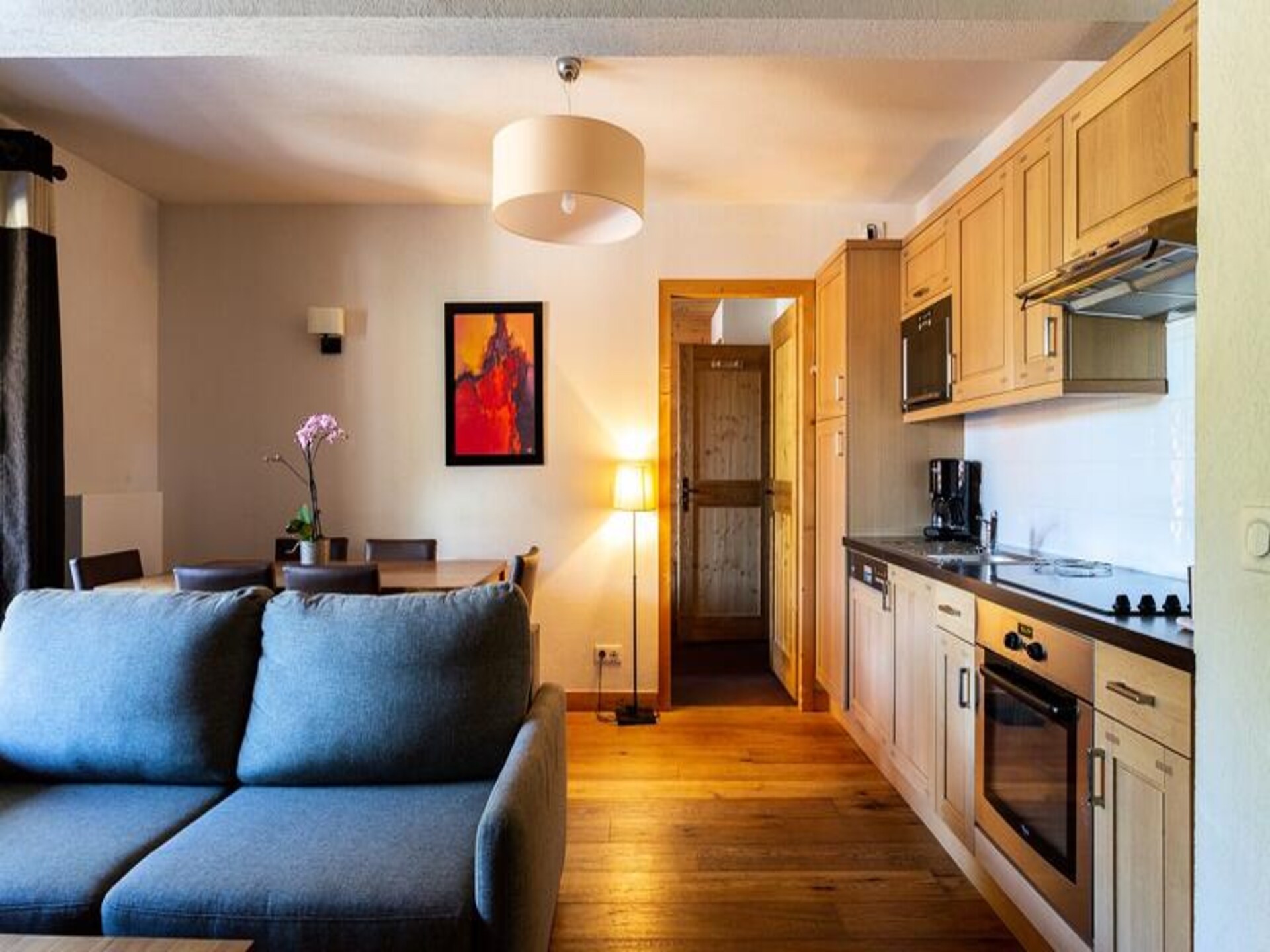 Appartement 6 pers. in Vallorcine met zwembad, sauna & uitzicht op de Mont Blanc - foto 18