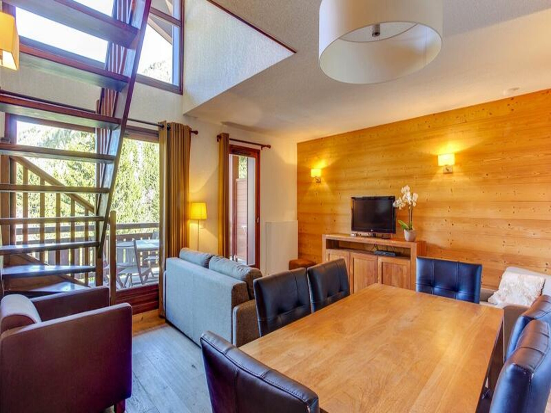 Luxe appartement 6p in Vallorcine met zwembad, sauna & uitzicht op Chamonix - foto 12