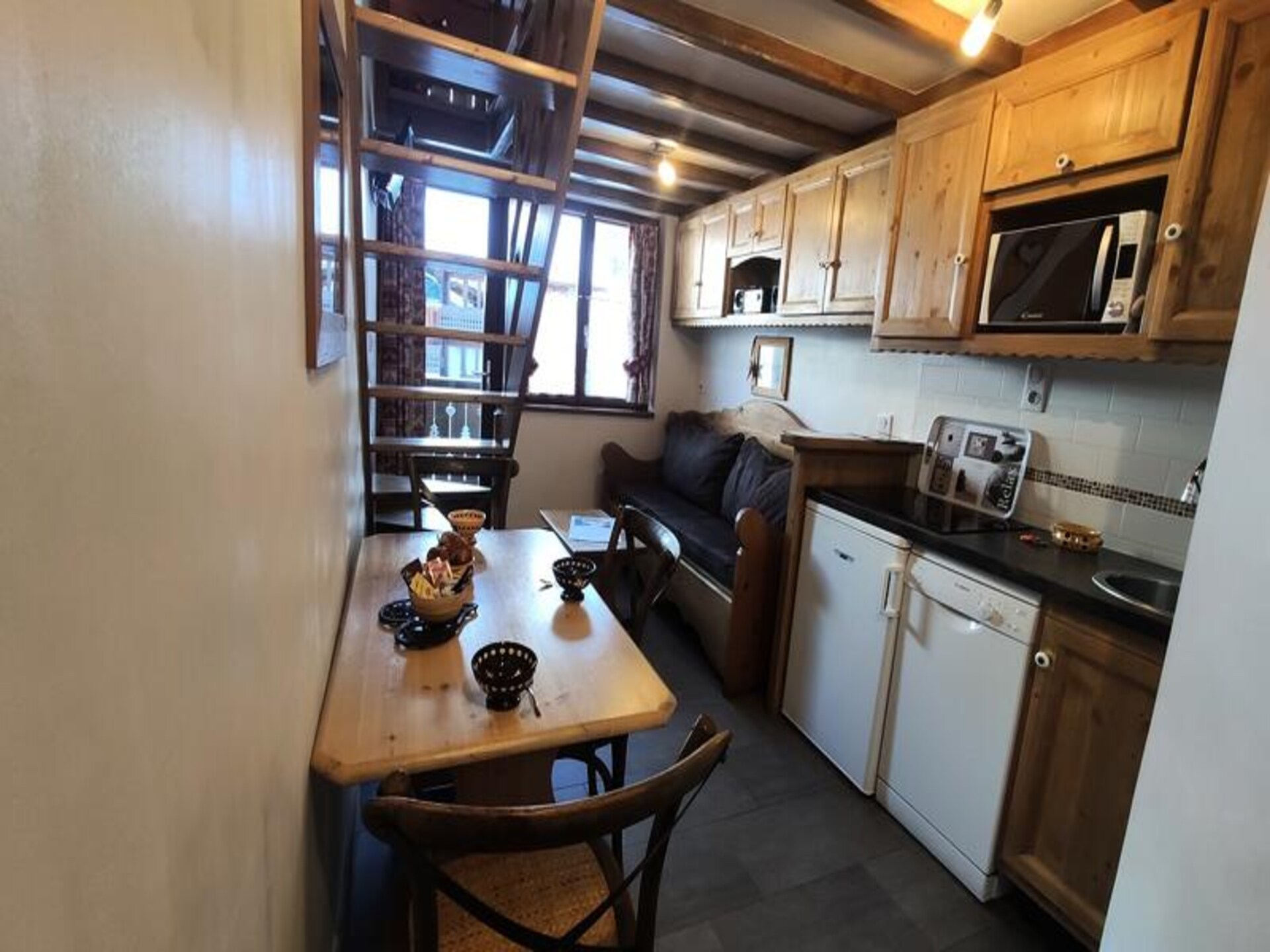 Knus studio-appartement aan de rand van Champagny-en-Vanoise - foto 12