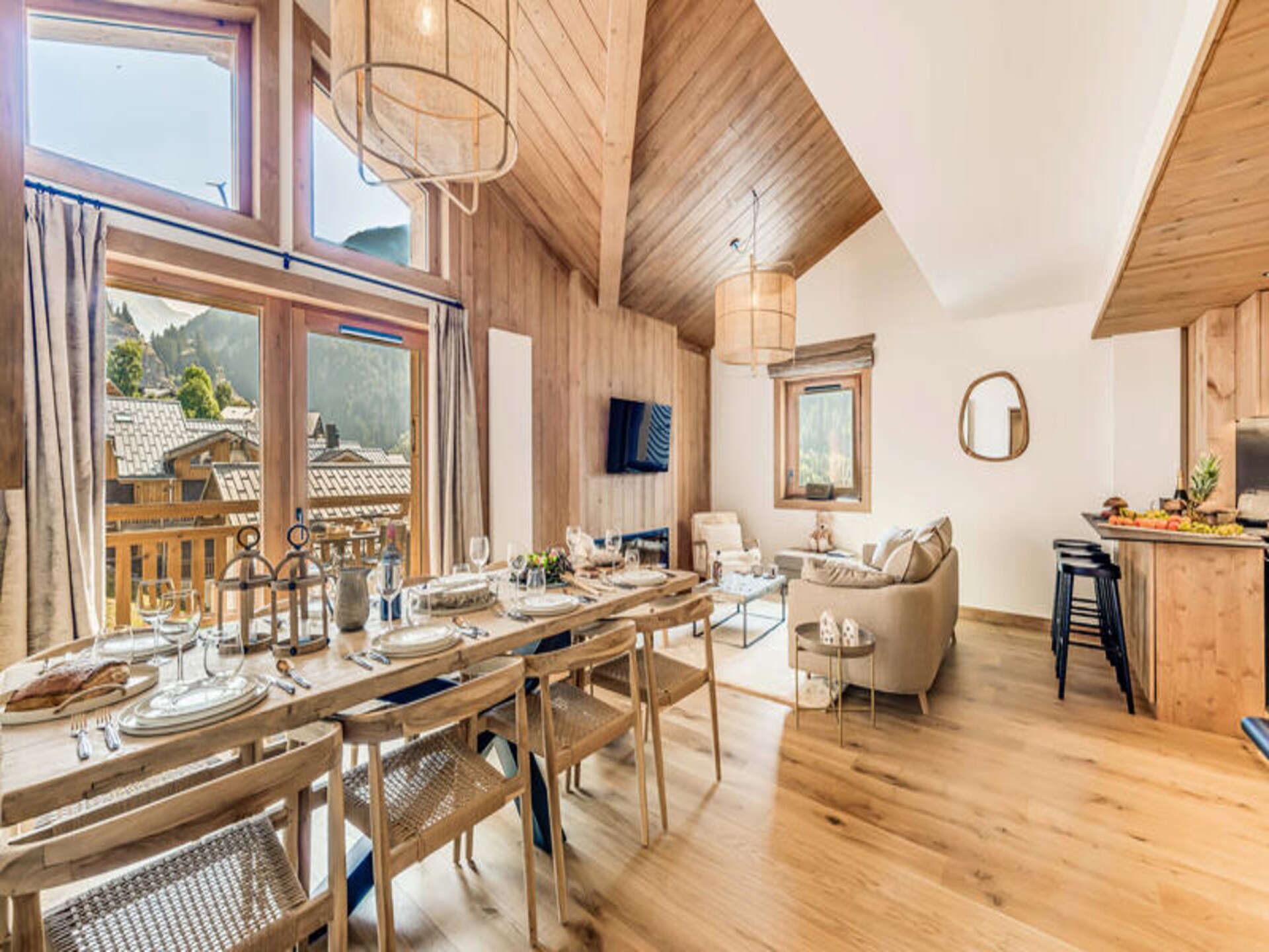 Duplex voor 10 personen op 350m van de piste in Champagny-en-Vanoise - foto 18
