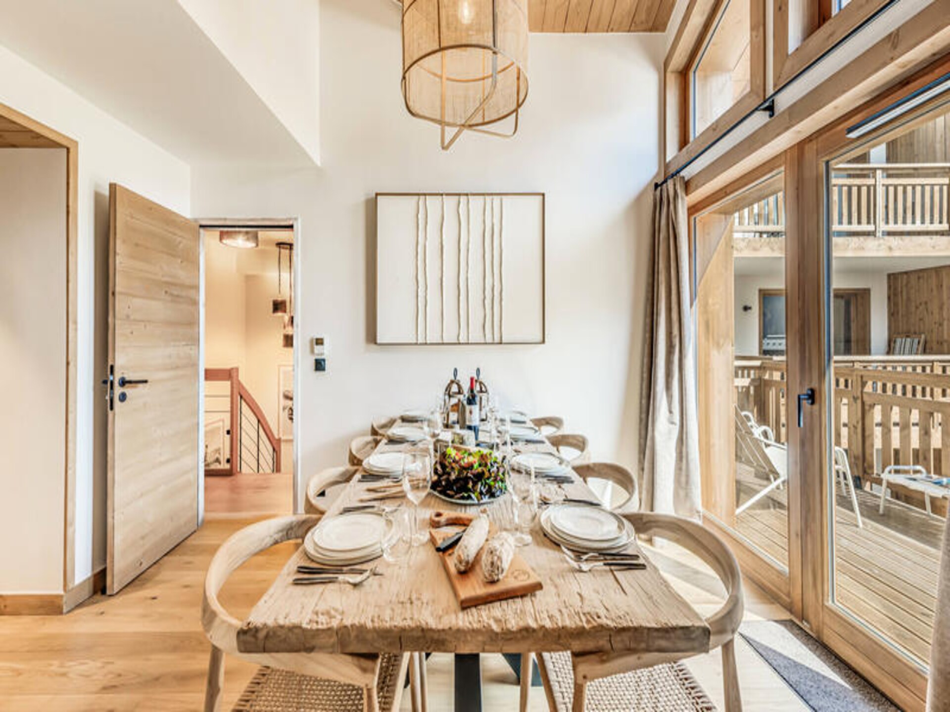 Duplex voor 10 personen op 350m van de piste in Champagny-en-Vanoise - foto 22