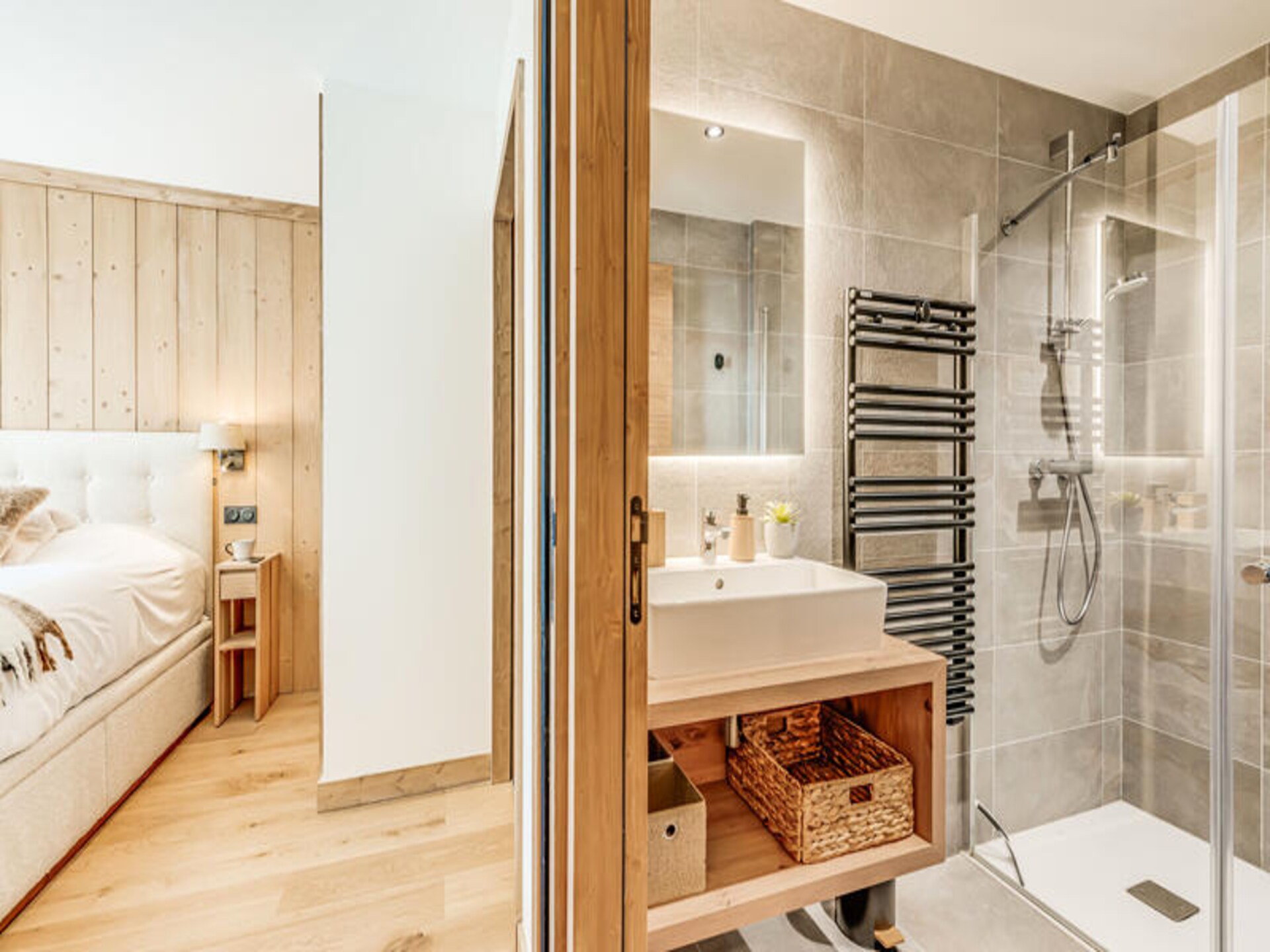 Duplex voor 10 personen op 350m van de piste in Champagny-en-Vanoise - foto 26