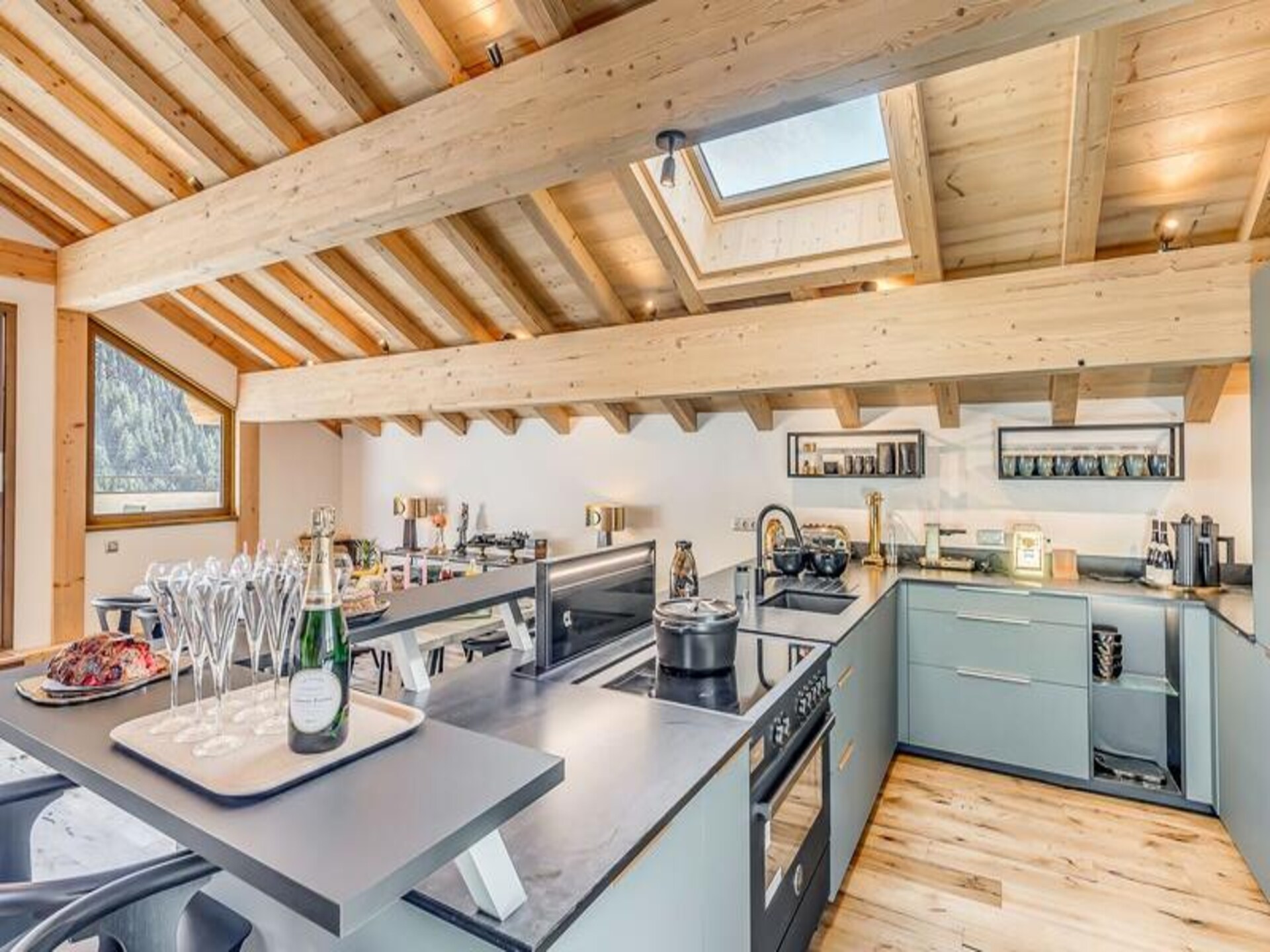 Ruim chalet voor 10 personen met sauna en panoramisch uitzicht op de Vanoise - foto 24