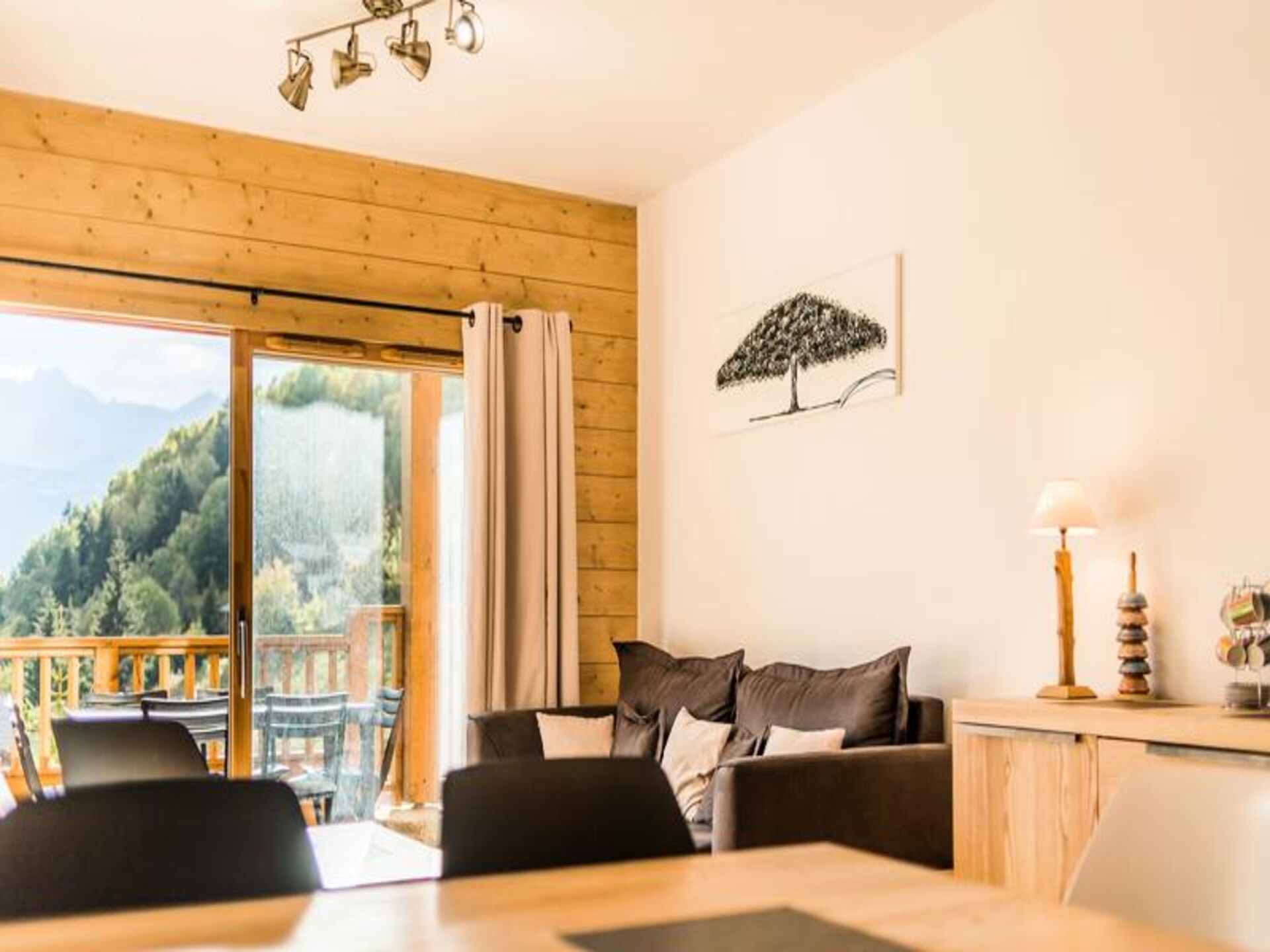 Appartement 6p in Champagny-en-Vanoise, 20m van de skilift met balkon - foto 15