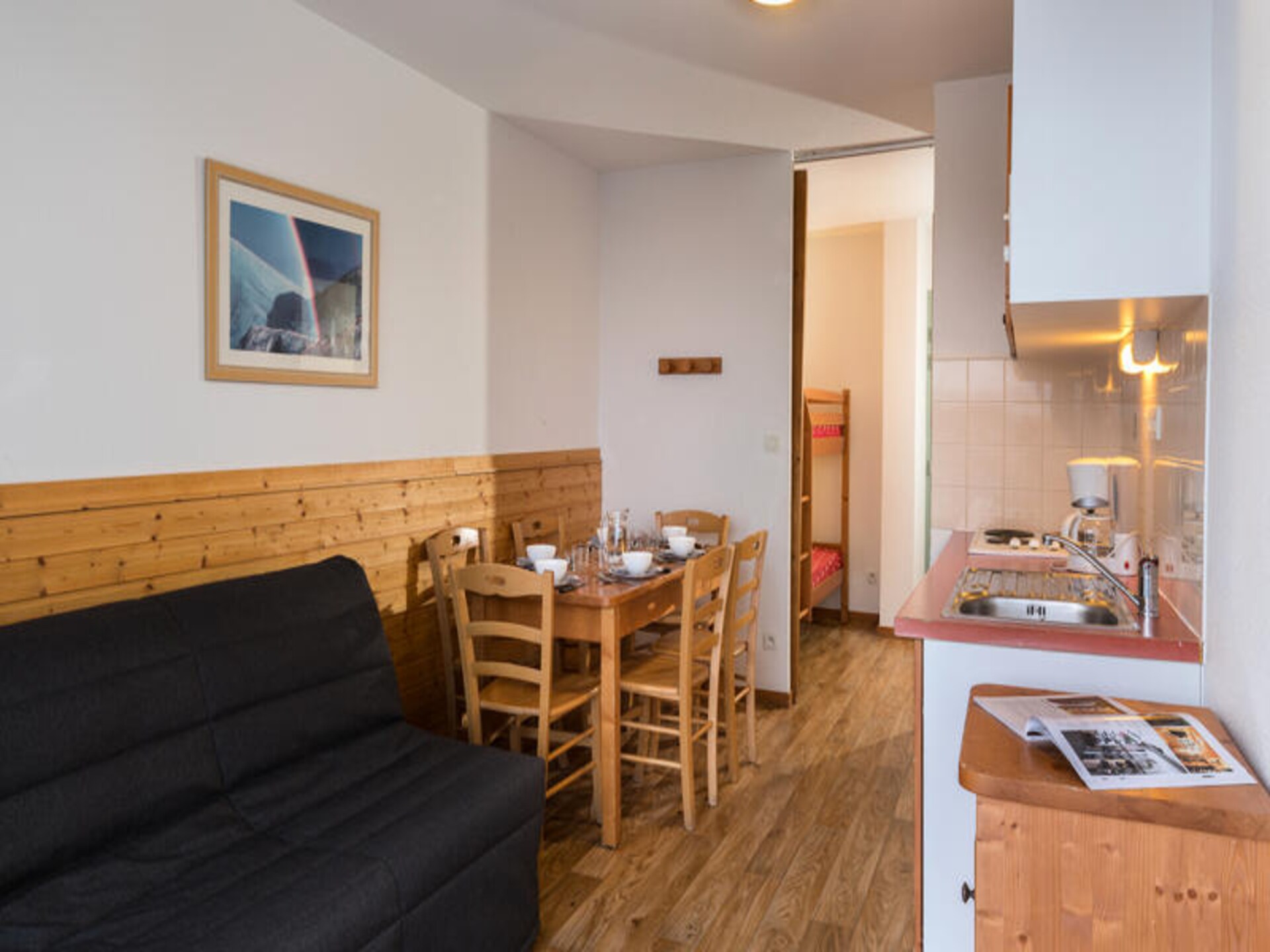 Alpenappartement voor 6 in Chamrousse met zwembad en panoramisch uitzicht - foto 15