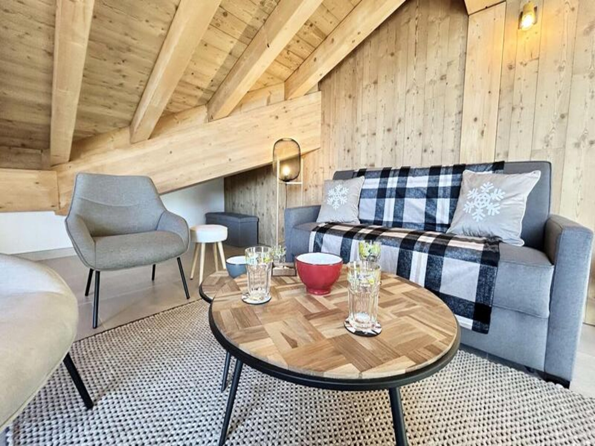 Panoramisch appartement op de bovenste verdieping nabij de pistes in Combloux - foto 3