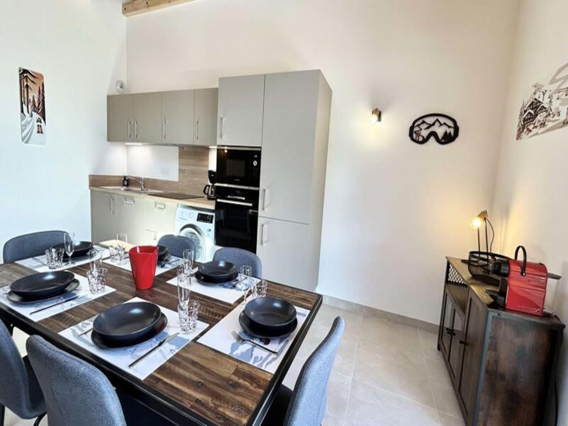 Panoramisch appartement op de bovenste verdieping nabij de pistes in Combloux - foto 6