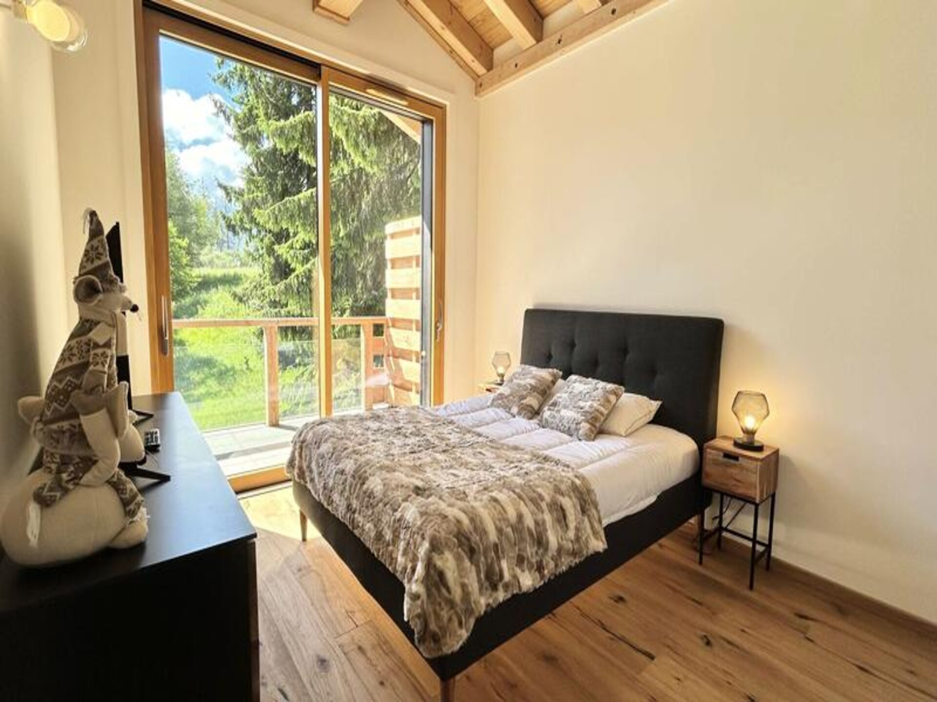 Panoramisch appartement op de bovenste verdieping nabij de pistes in Combloux - foto 10