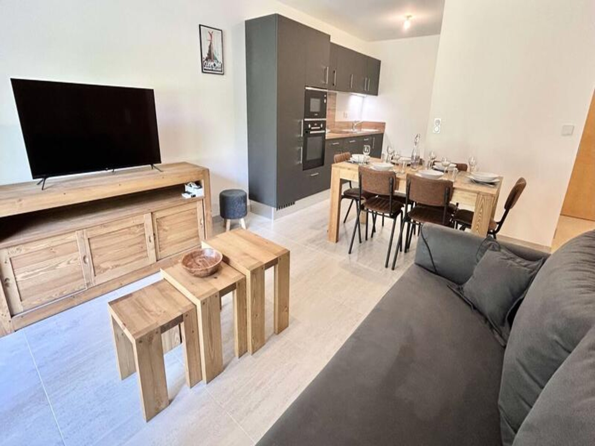 Luxe appartement Combloux: 6 pers., sauna, 450m van skilift - foto 2
