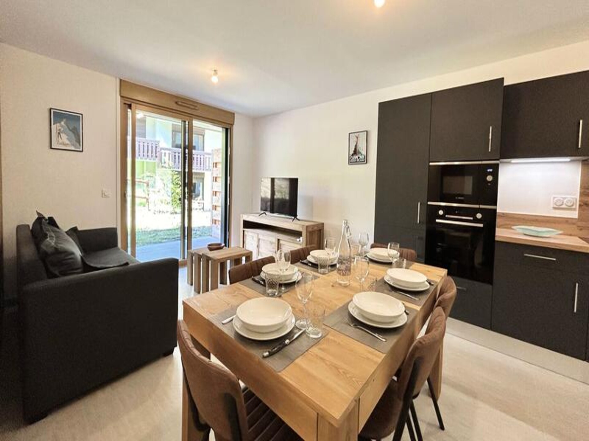 Luxe appartement Combloux: 6 pers., sauna, 450m van skilift - foto 3