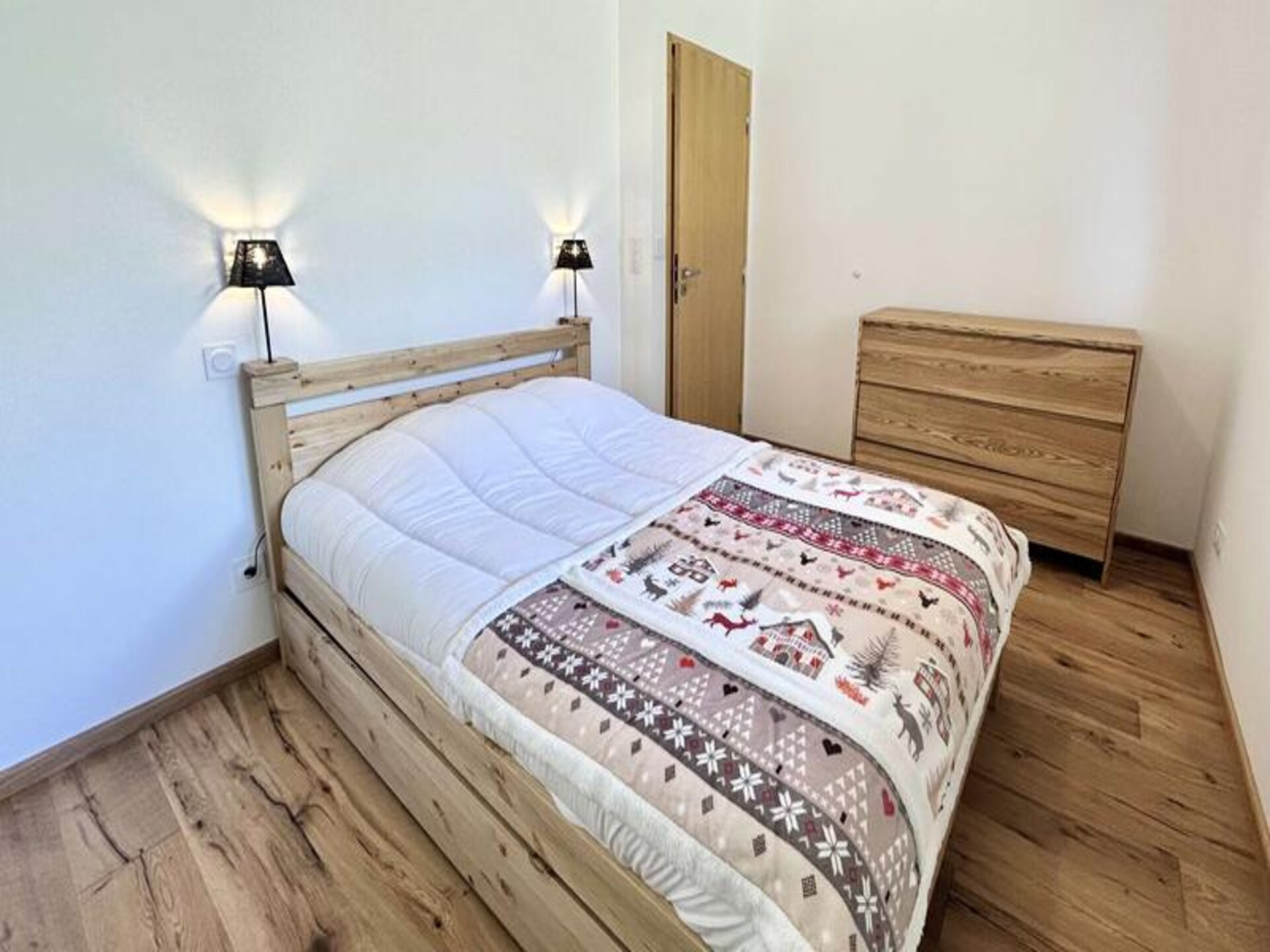 Luxe appartement Combloux: 6 pers., sauna, 450m van skilift - foto 8