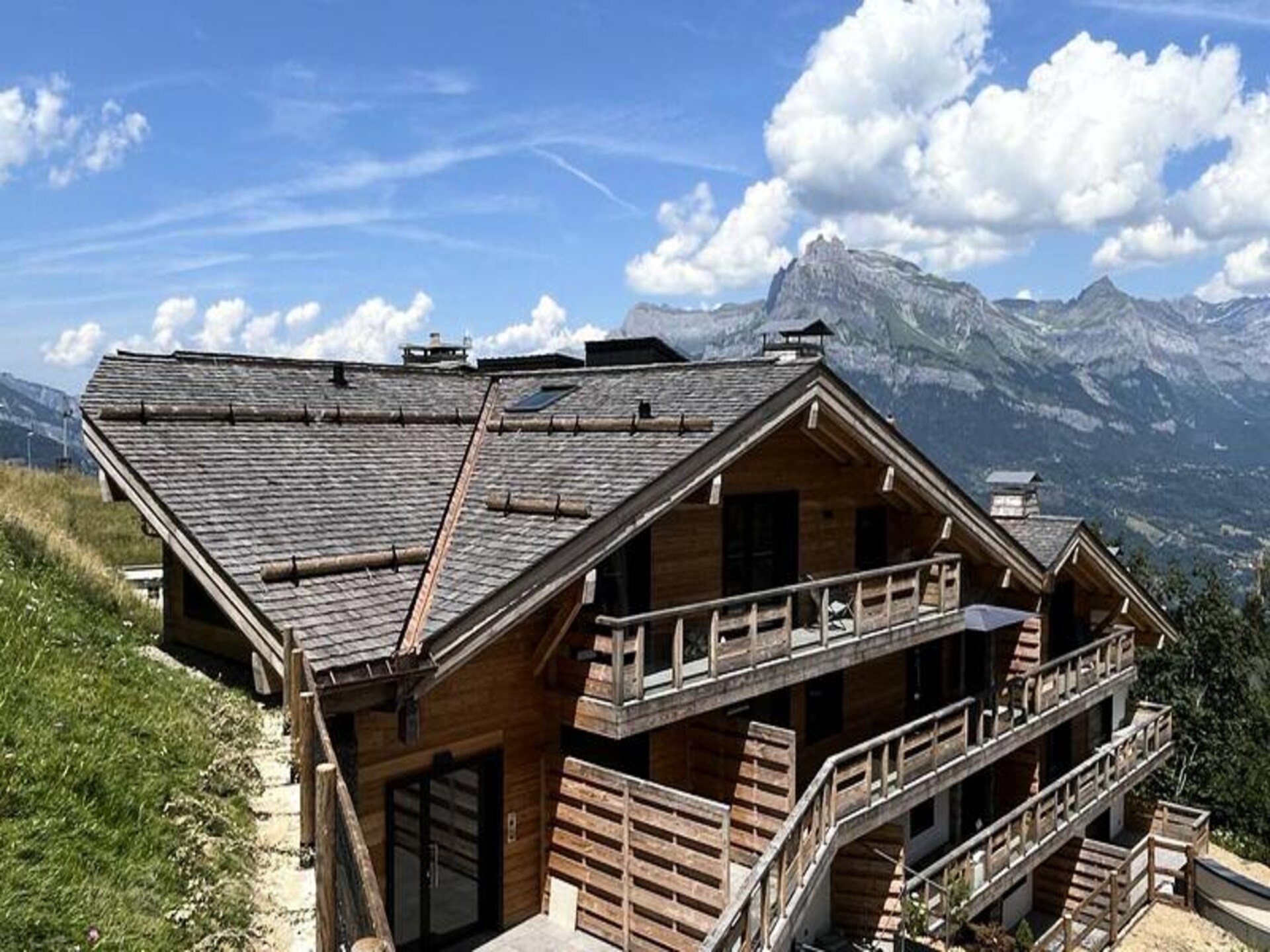 Luxe appartement Combloux: 6 pers., sauna, 450m van skilift - foto 14