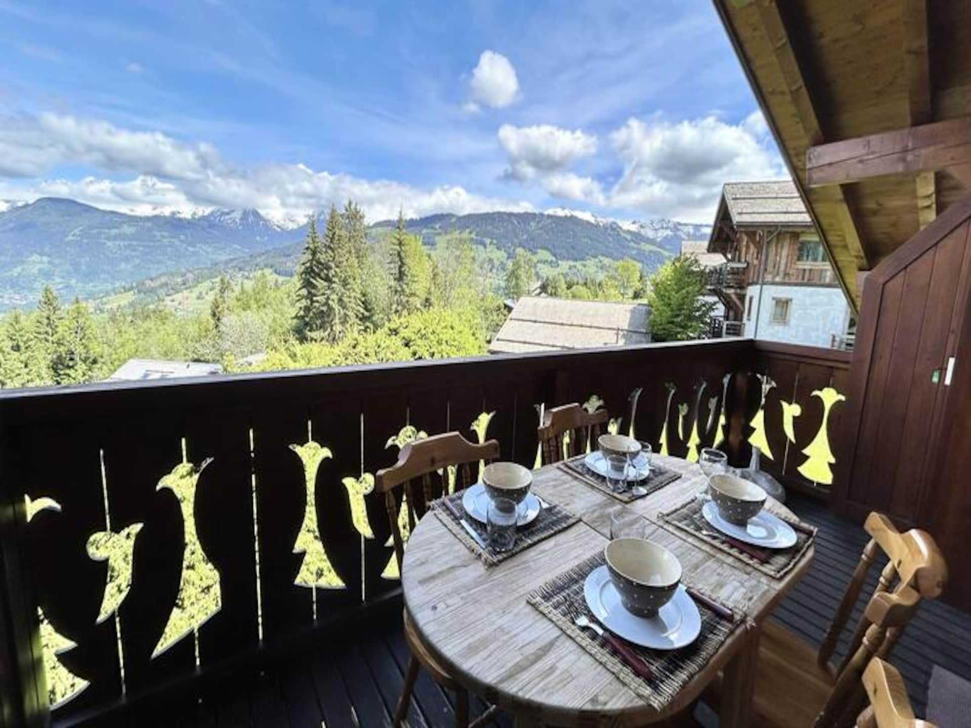 Panoramisch appartement op de bovenste verdieping met uitzicht op de Mont Blanc - foto 13