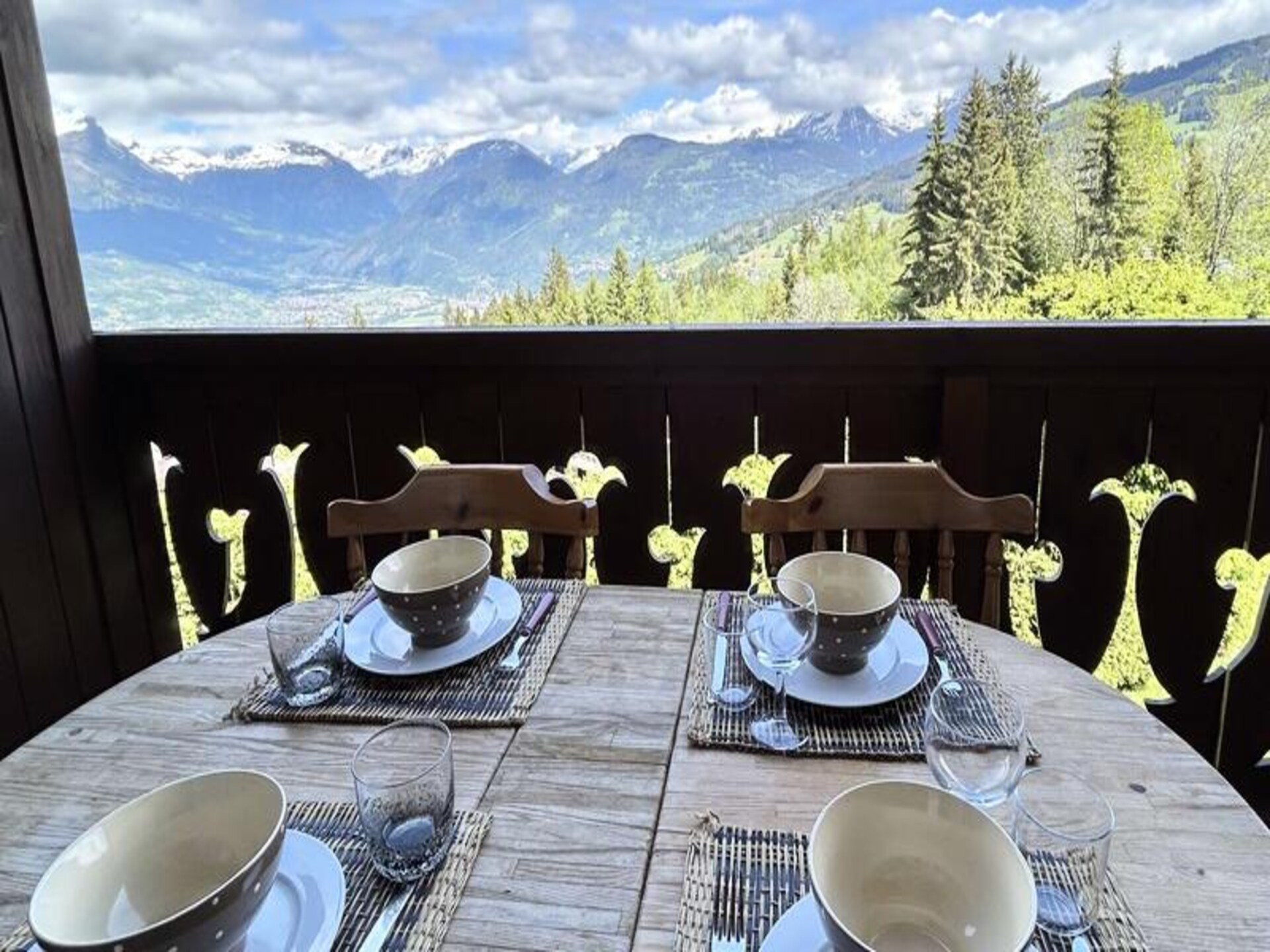 Panoramisch appartement op de bovenste verdieping met uitzicht op de Mont Blanc - foto 14