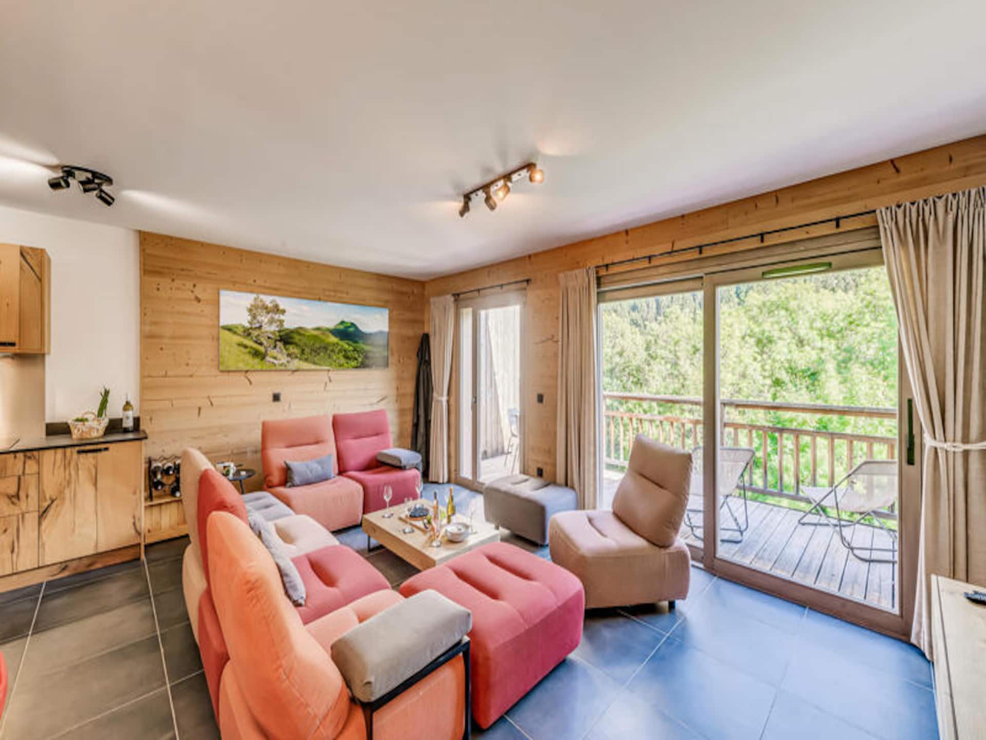 Ruim appartement voor 8 personen met panoramisch uitzicht op de Vanoise - foto 21