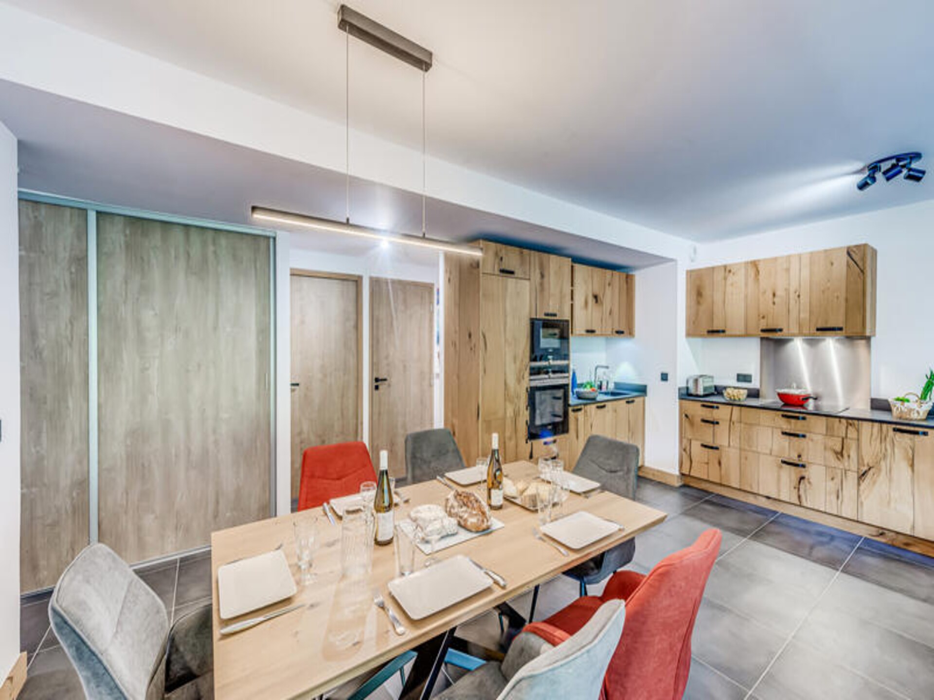 Ruim appartement voor 8 personen met panoramisch uitzicht op de Vanoise - foto 22